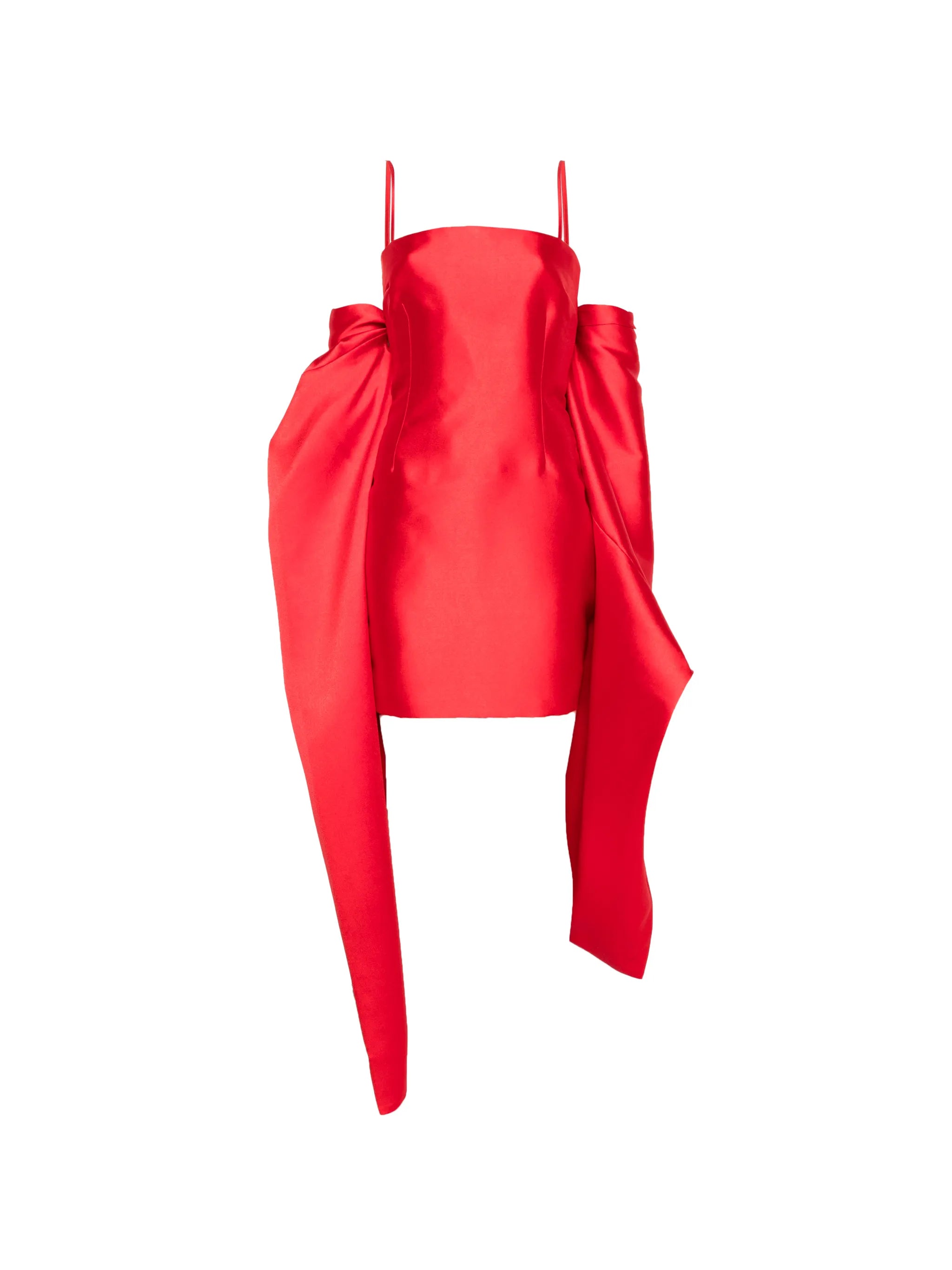 The Bessette mini dress red