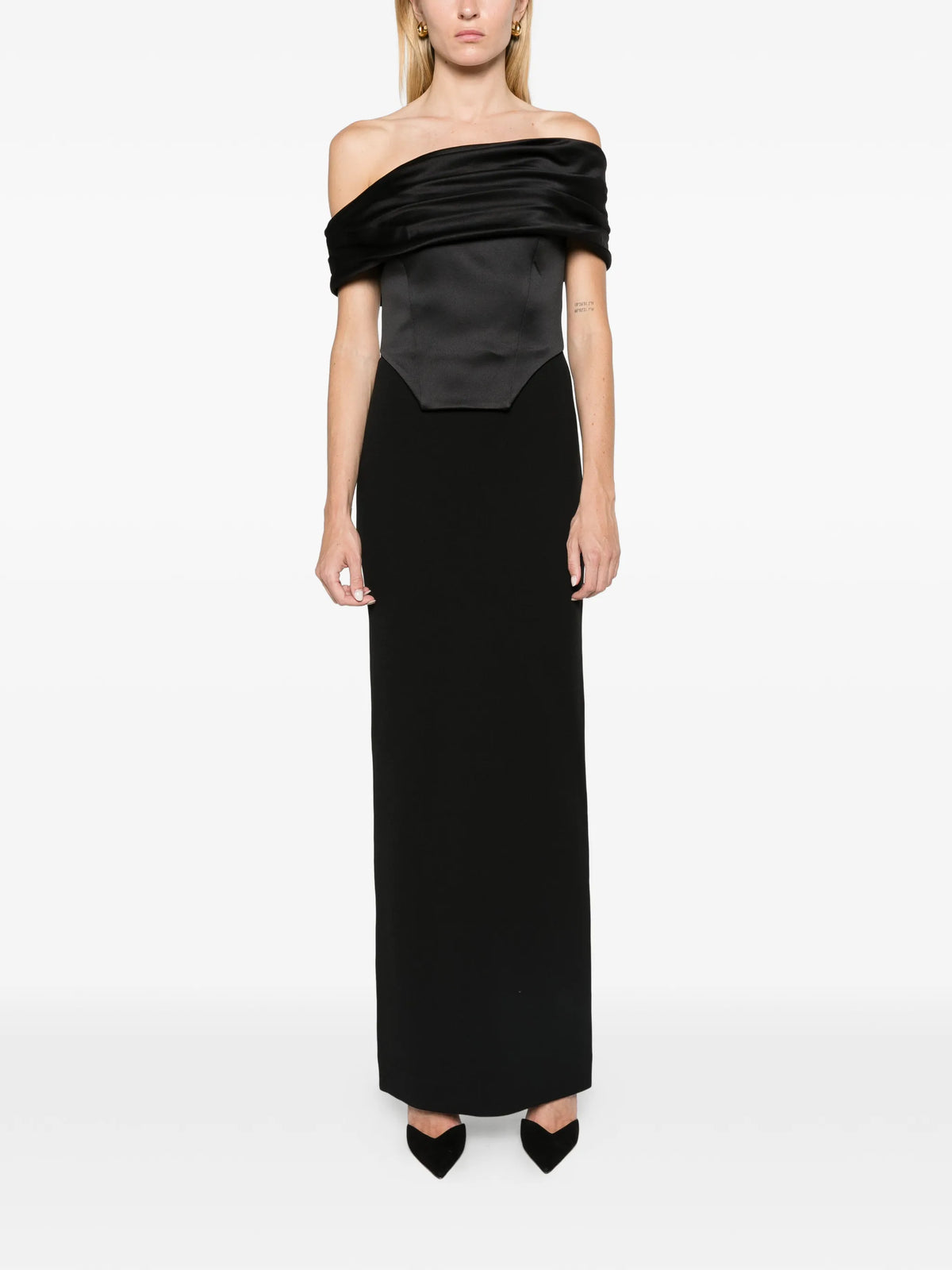 The Crawford maxi dress in black
