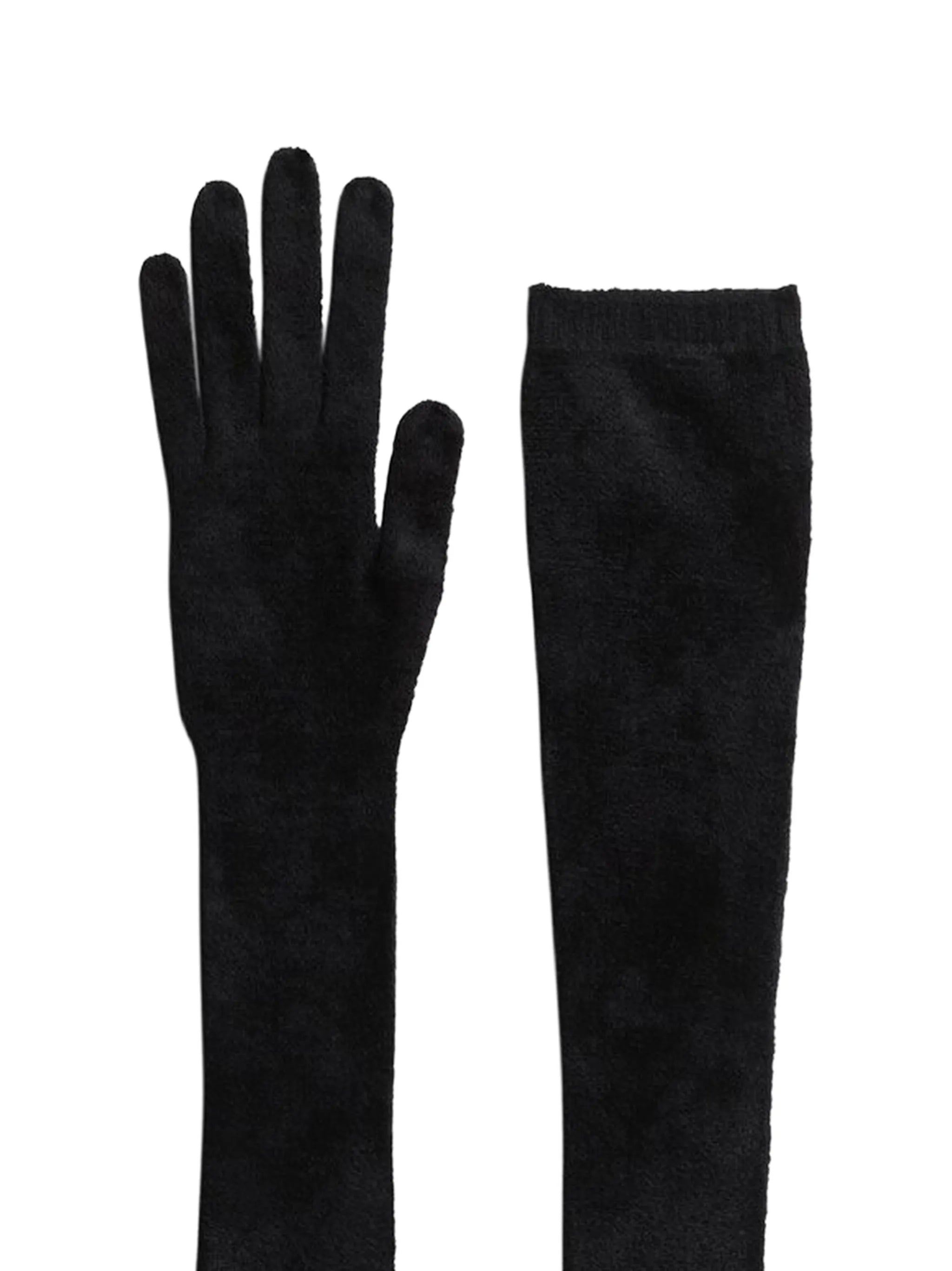 tailored velvet gloves