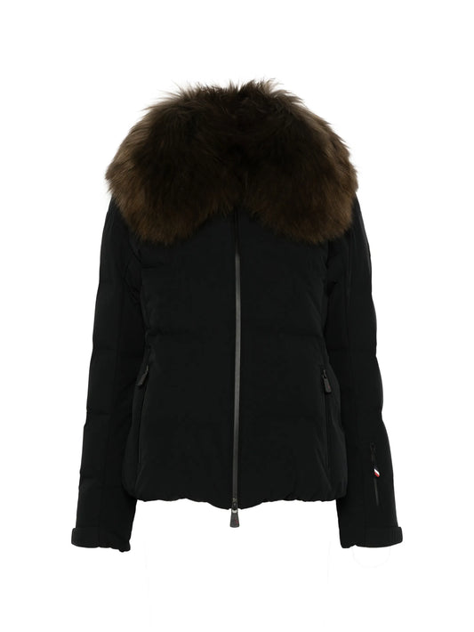 Sioule shearling-trimmed insulated ski jacket