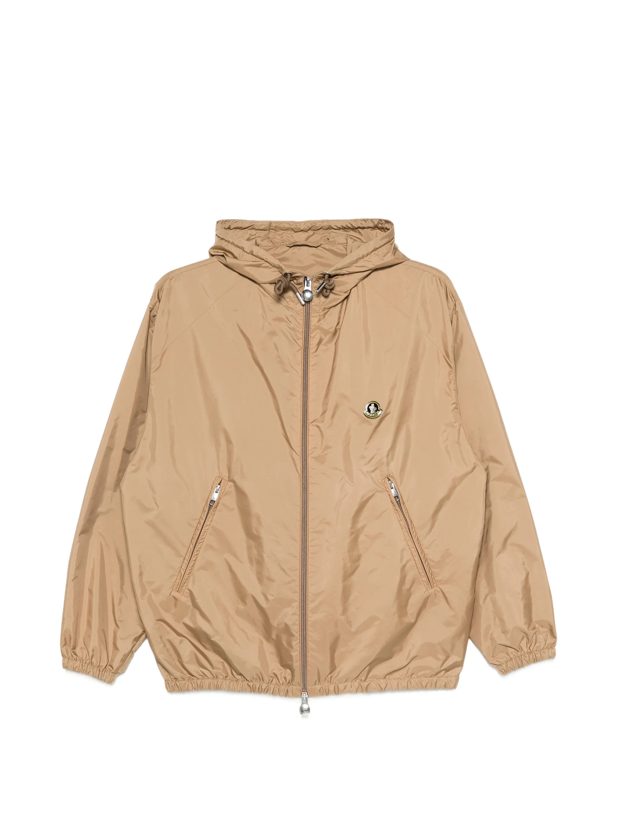 hooded windbreaker