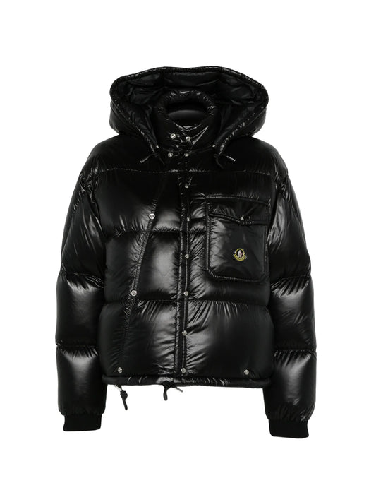 Karakorum hooded short down jacket