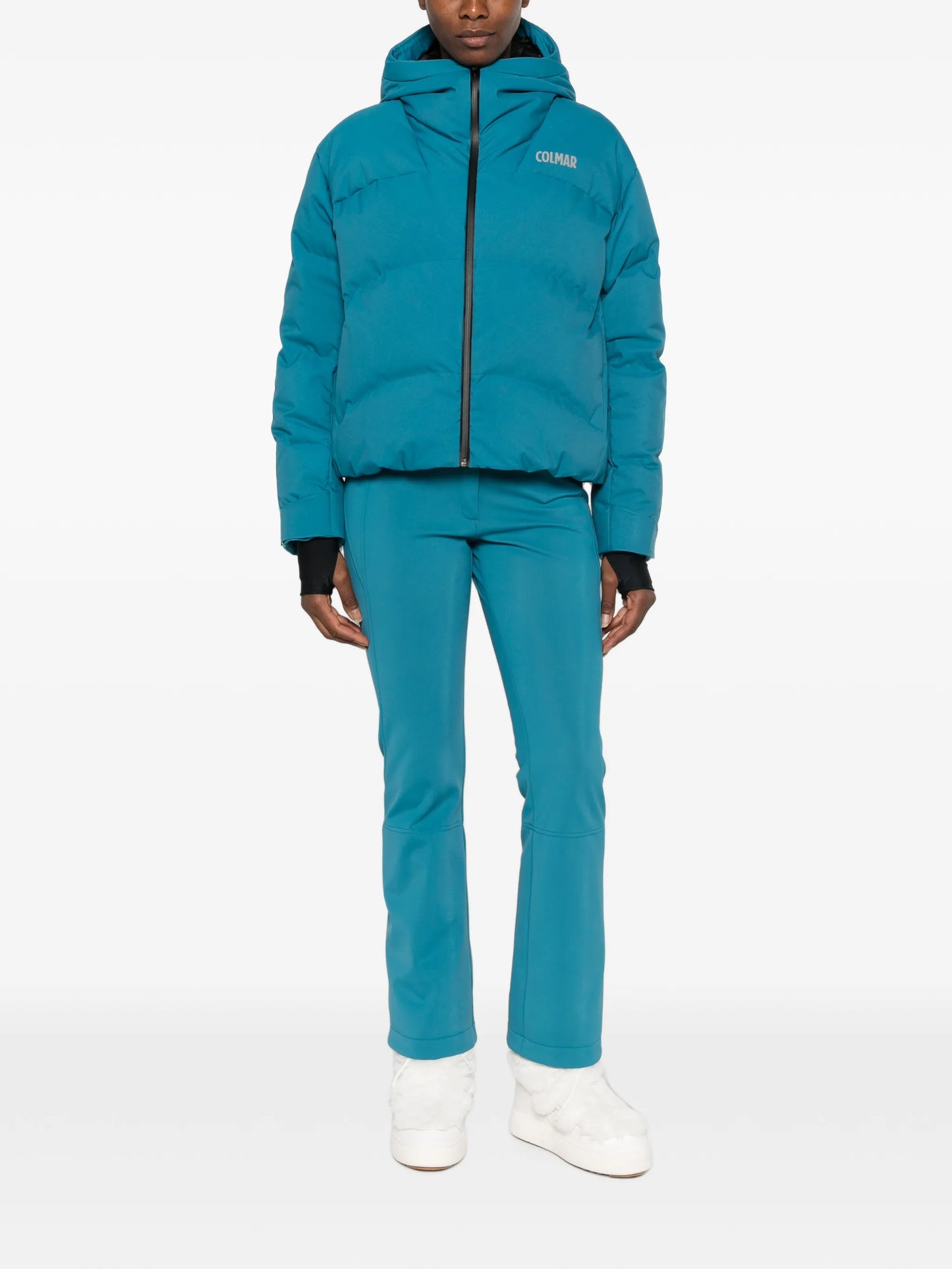 softshell slim-fit ski pants