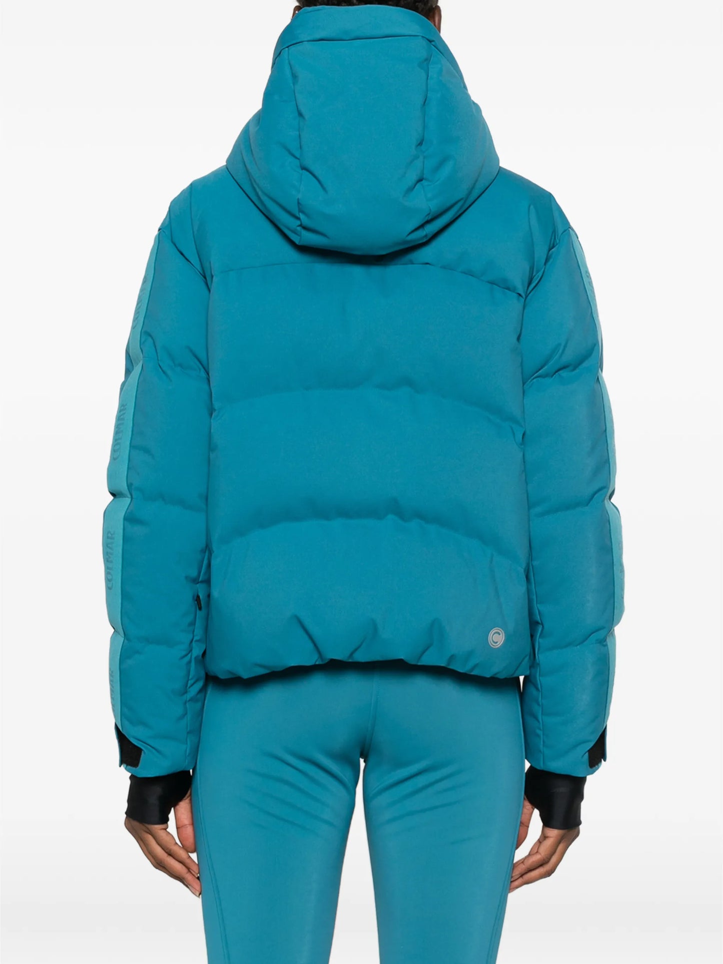 quilted hooded jacket