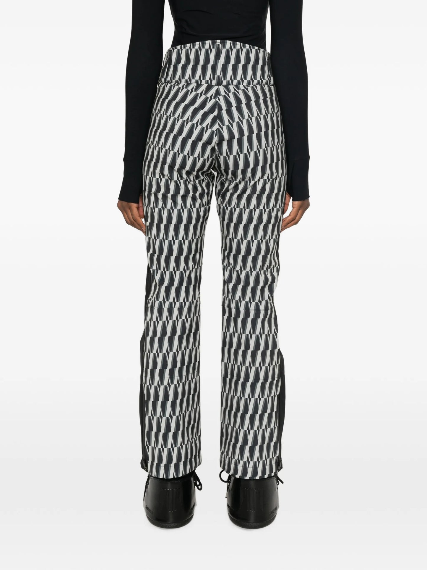printed ski pants