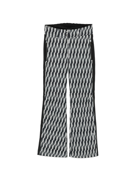 printed ski pants