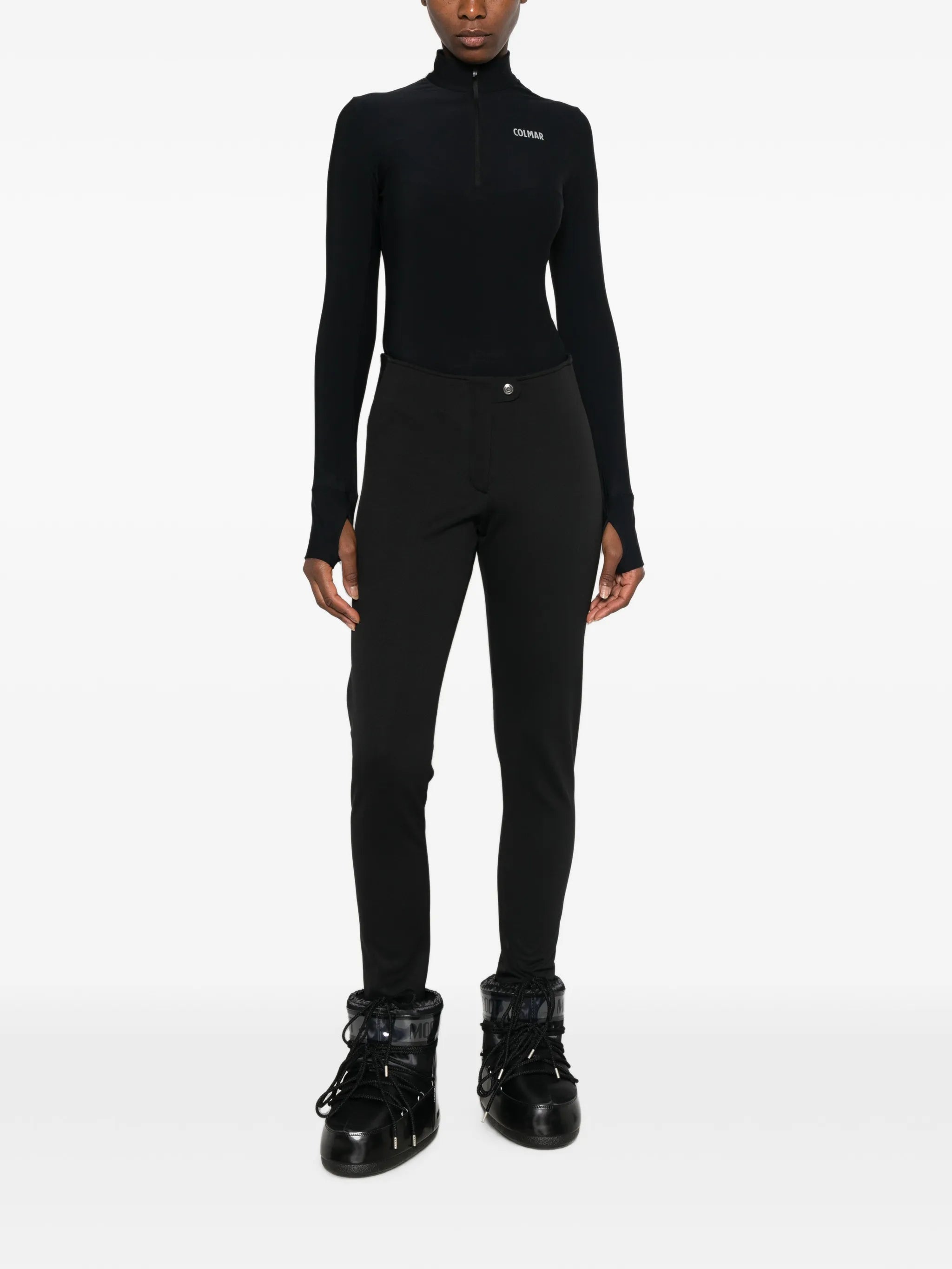 fitted softshell ski pants