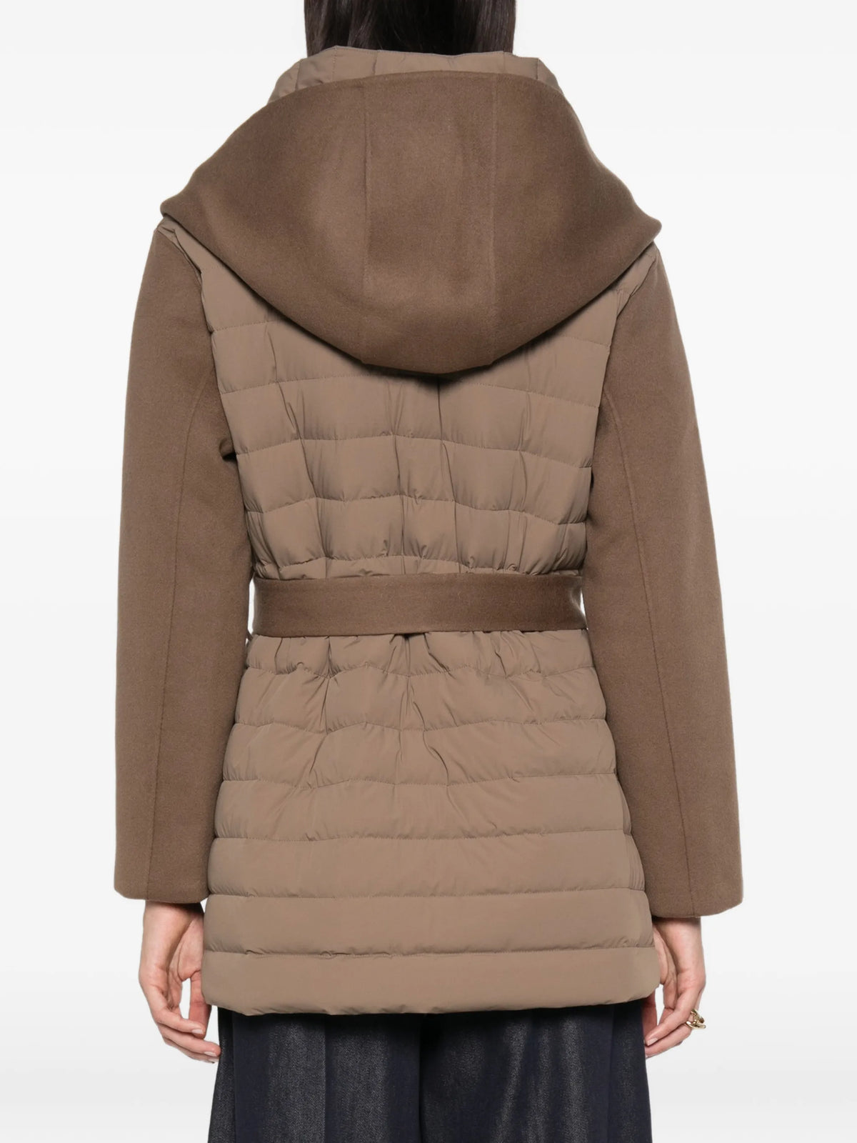 Bethany hooded belted jacket