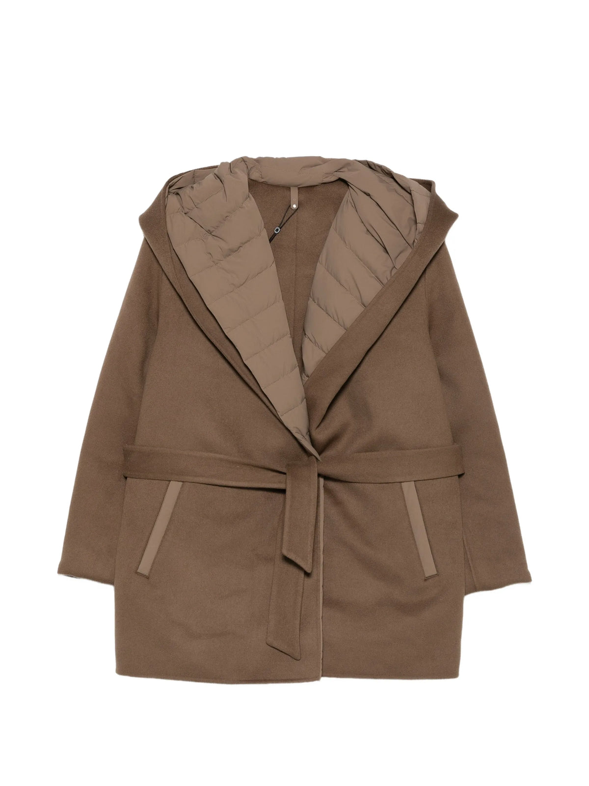 Bethany hooded belted jacket