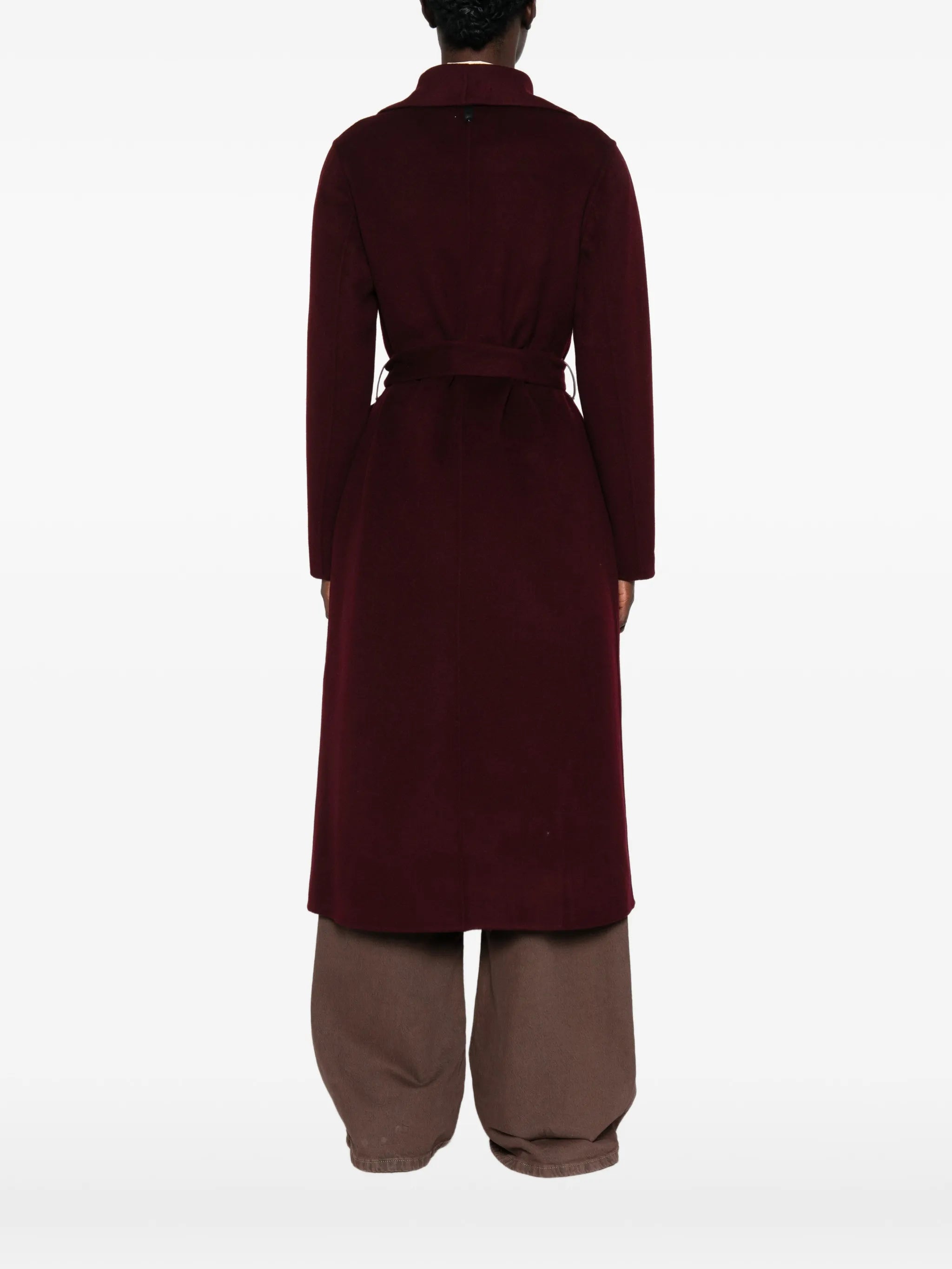 Mai belted wool coat
