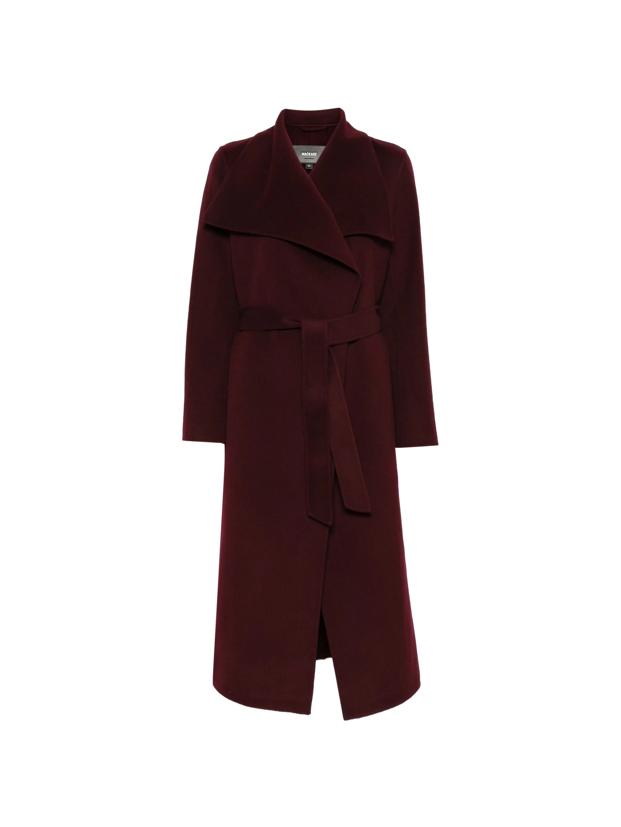 Mai belted wool coat
