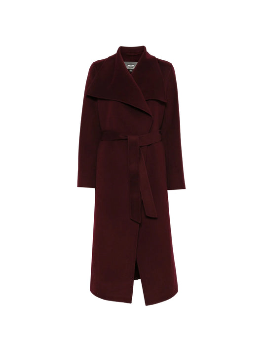 Mai belted wool coat