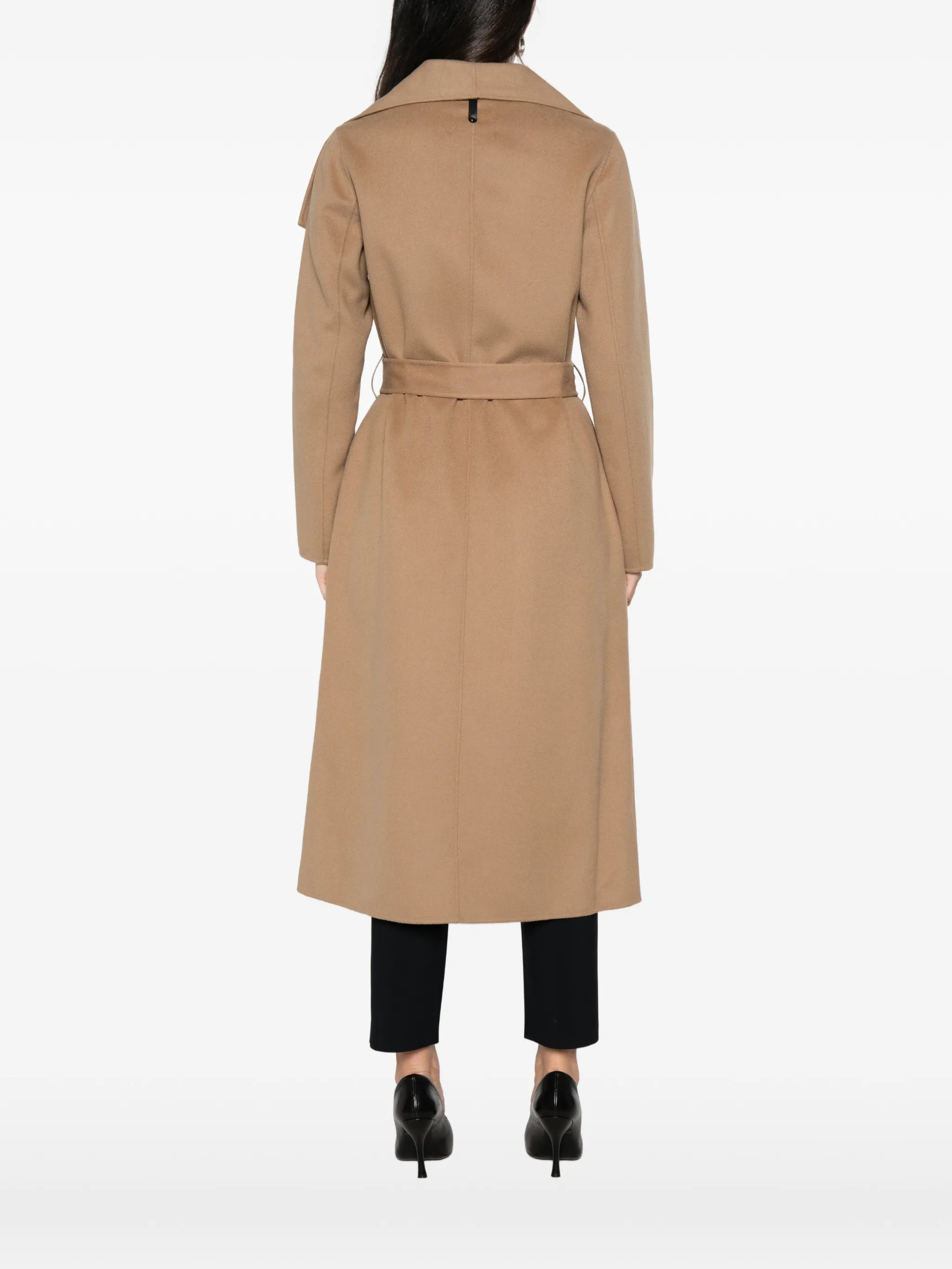 Mai belted wool coat