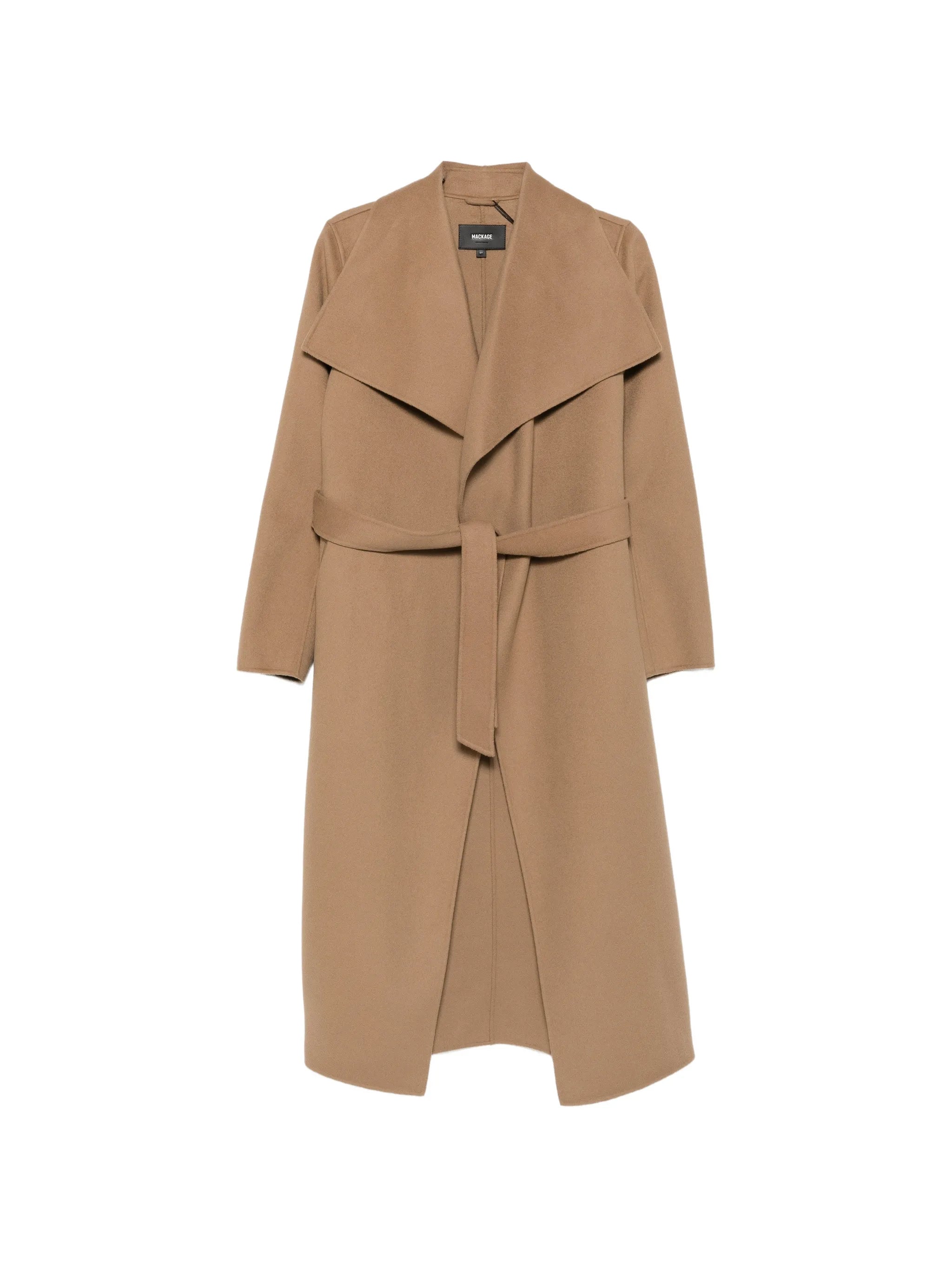 Mai belted wool coat