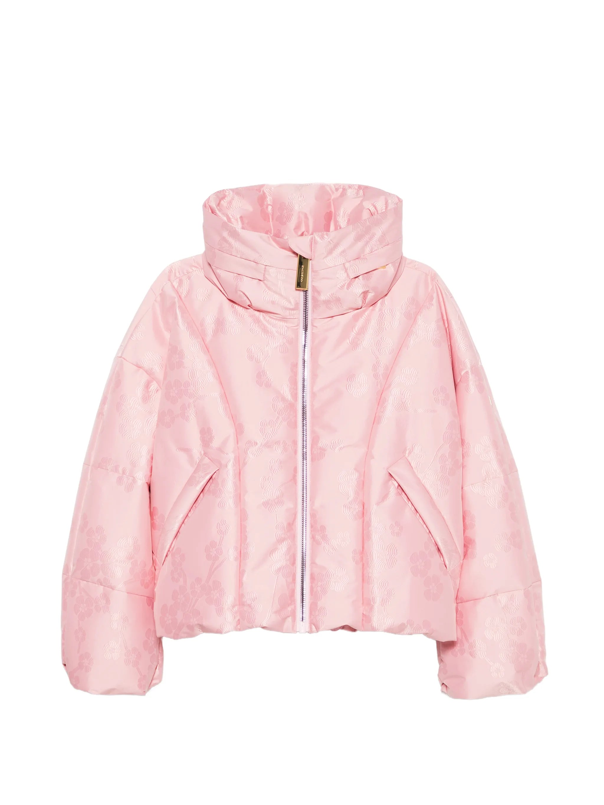 Hanu floral-jacquard ski jacket