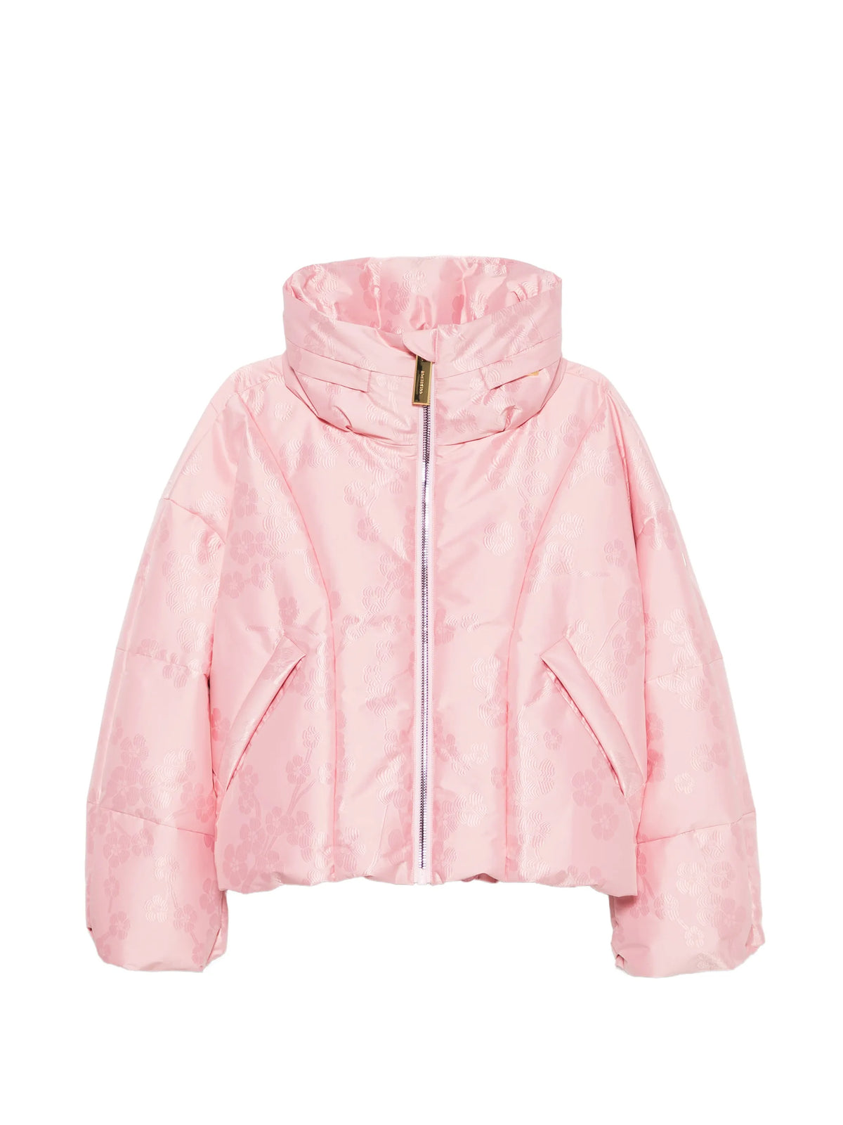 Hanu floral-jacquard ski jacket