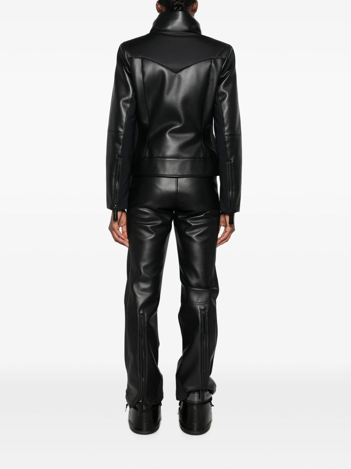 Aruku faux-leather jacket