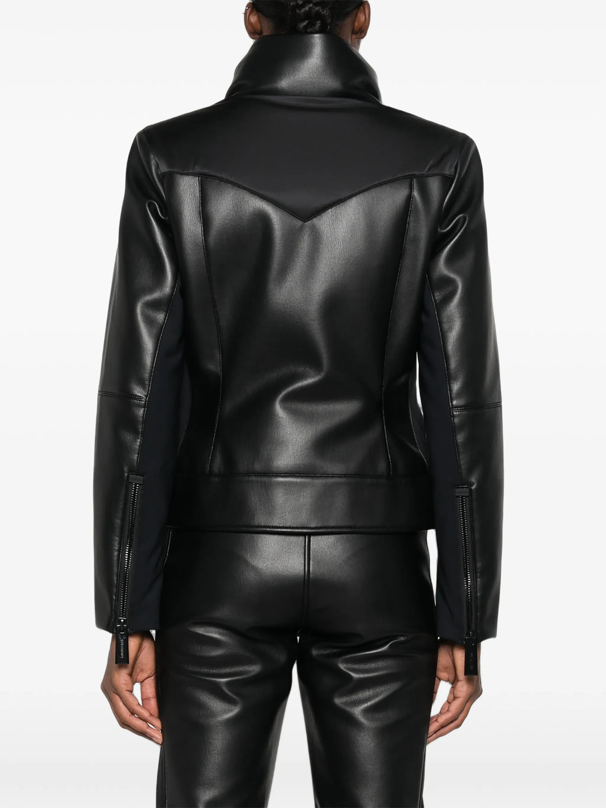 Aruku faux-leather jacket