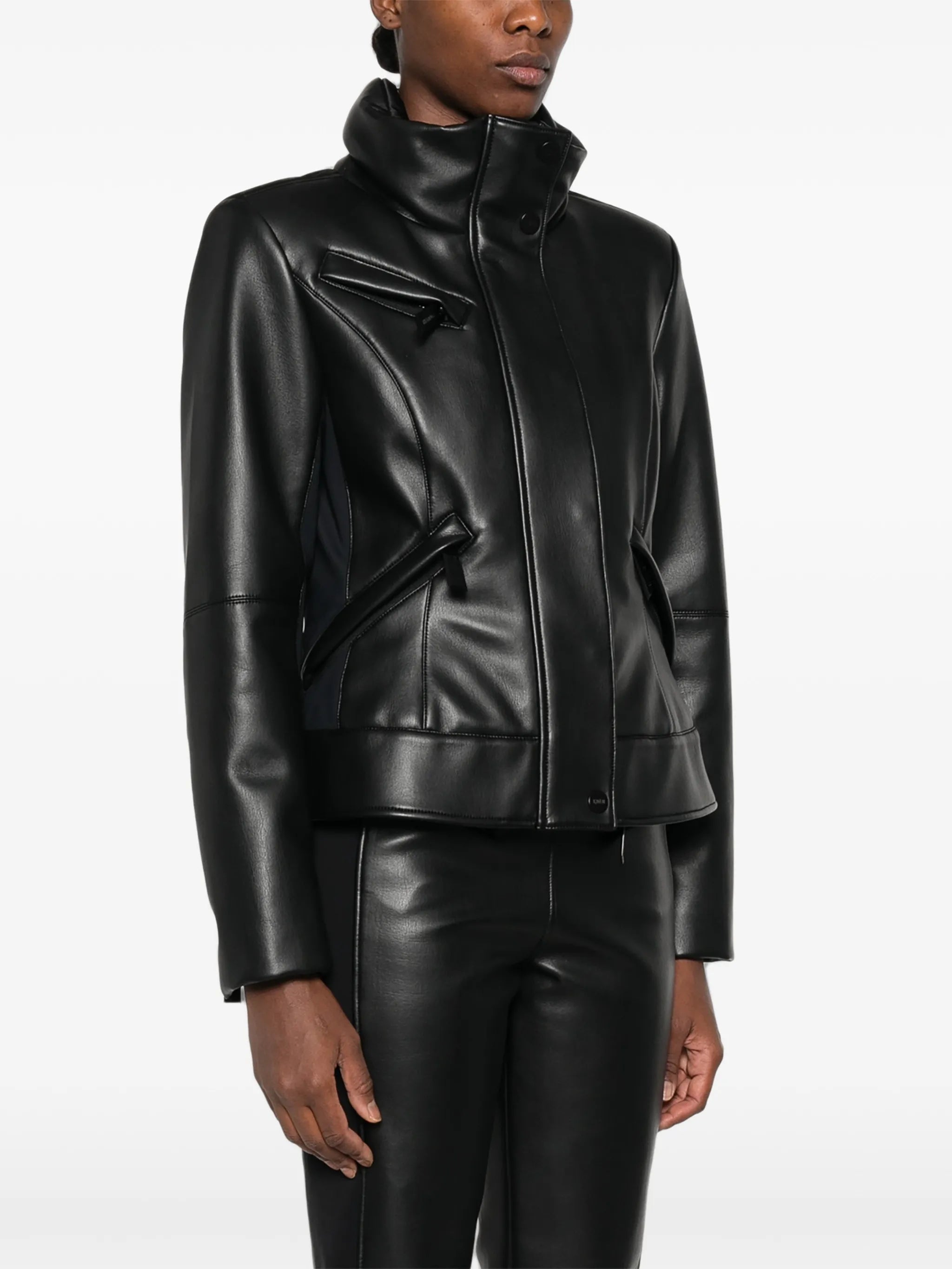 Aruku faux-leather jacket