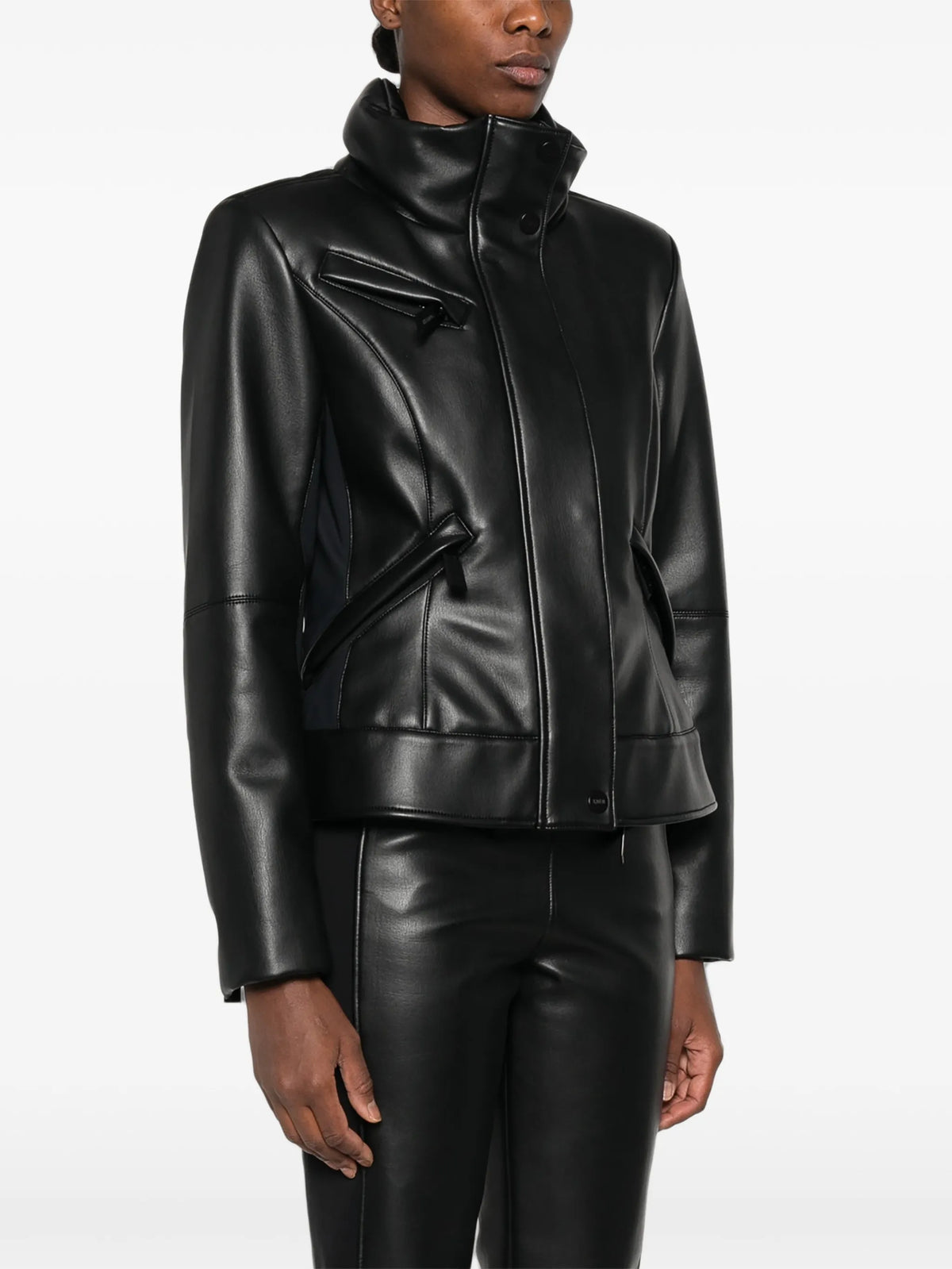 Aruku faux-leather jacket
