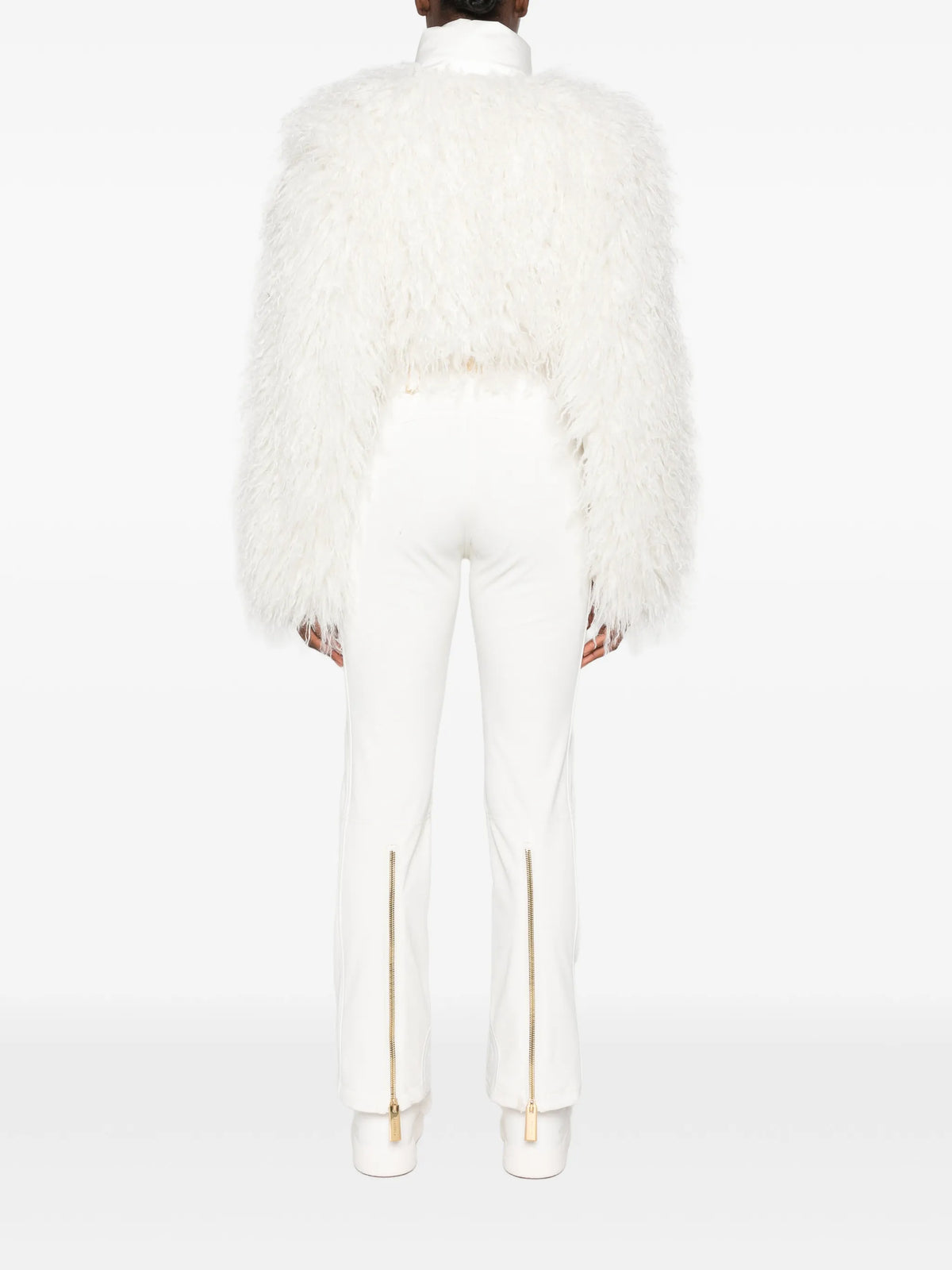 Samusa faux-fur ski suit