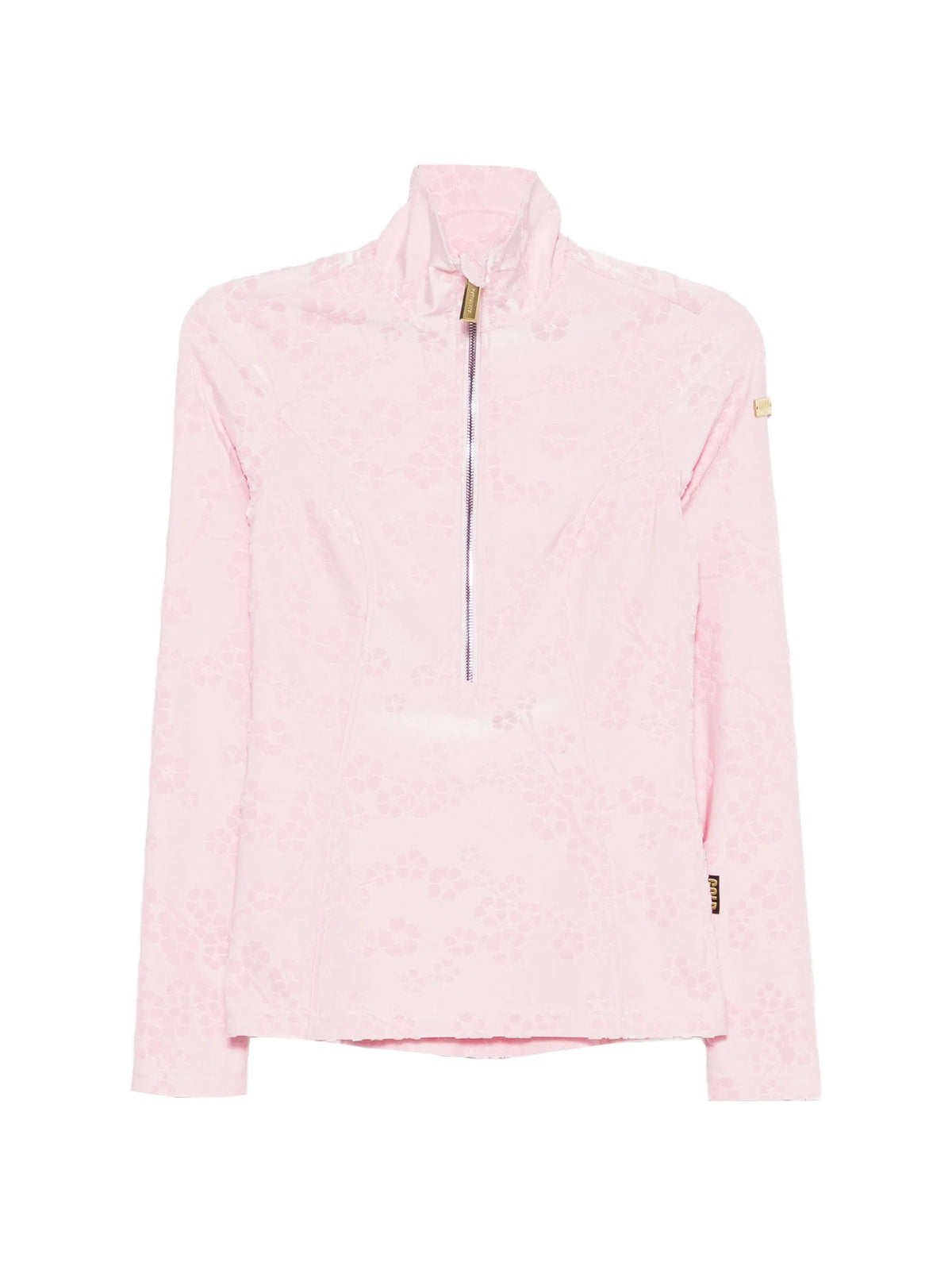 Hana floral-jacquard ski top
