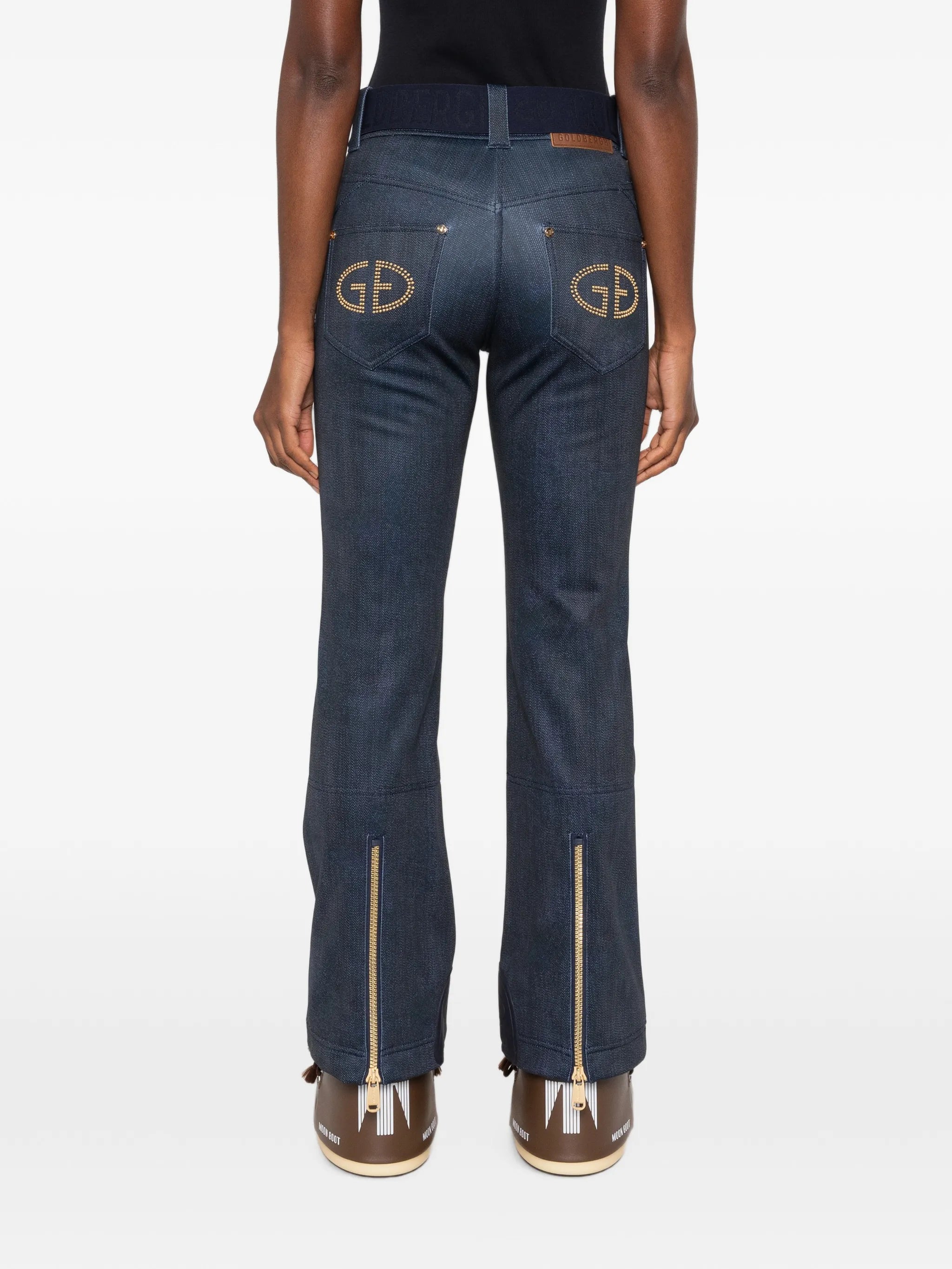 Fuji denim ski pants