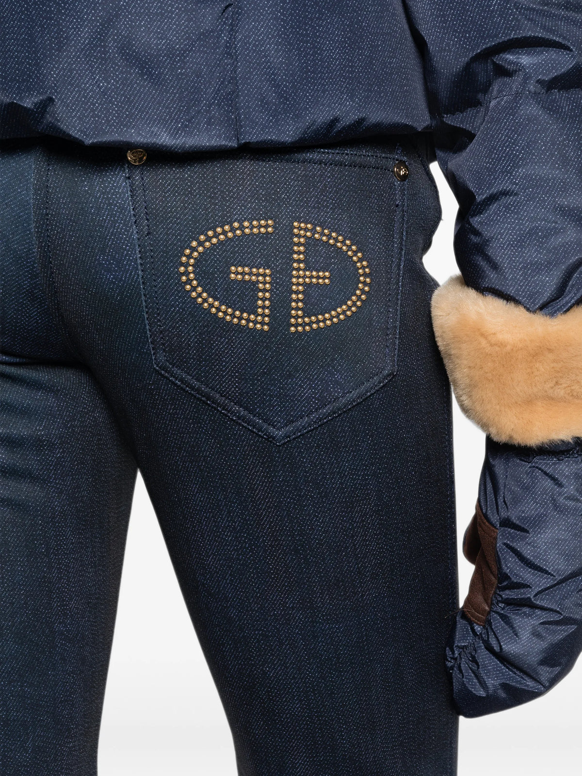 Fuji denim ski pants
