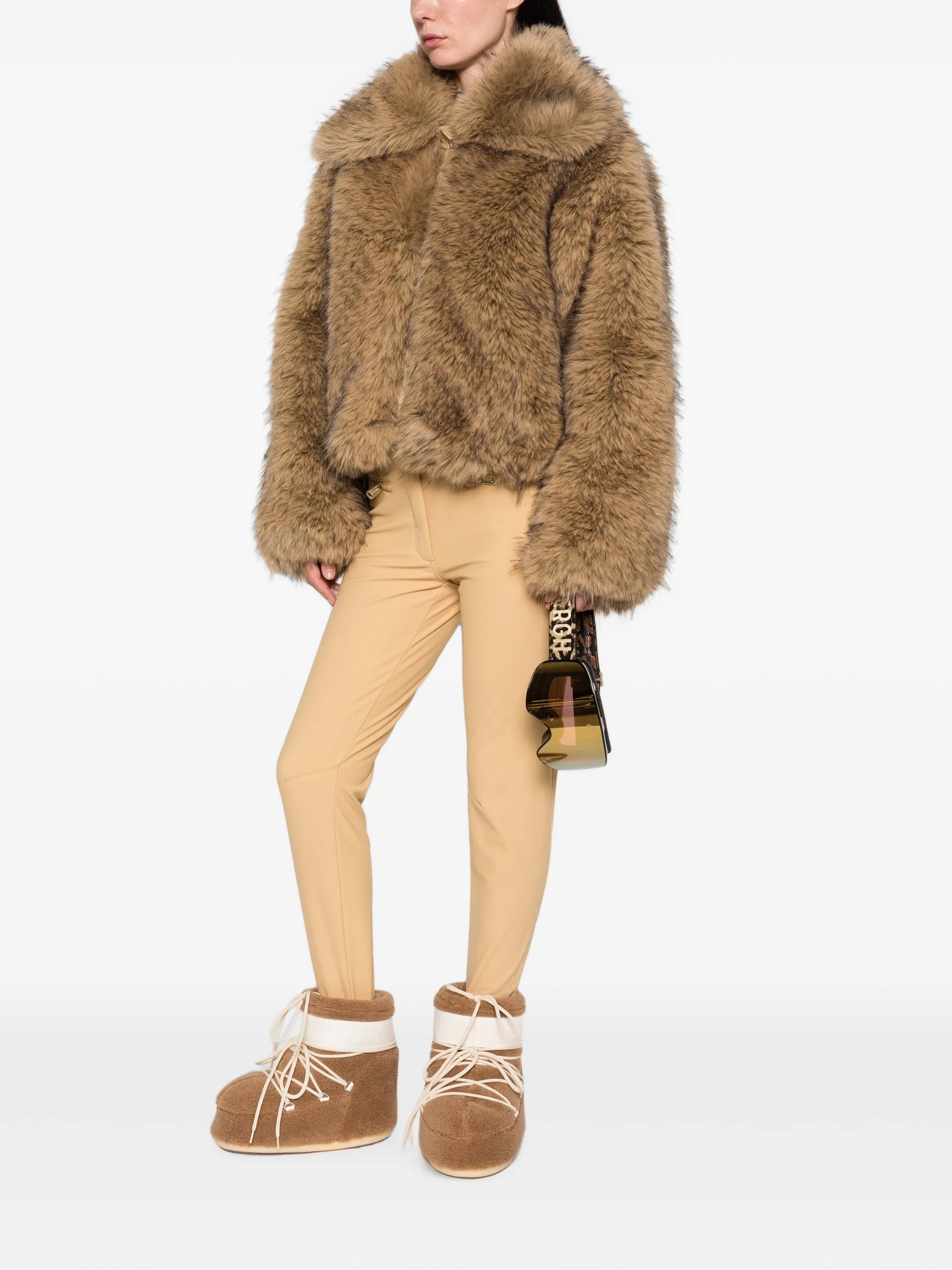 Nuku faux-fur ski jacket