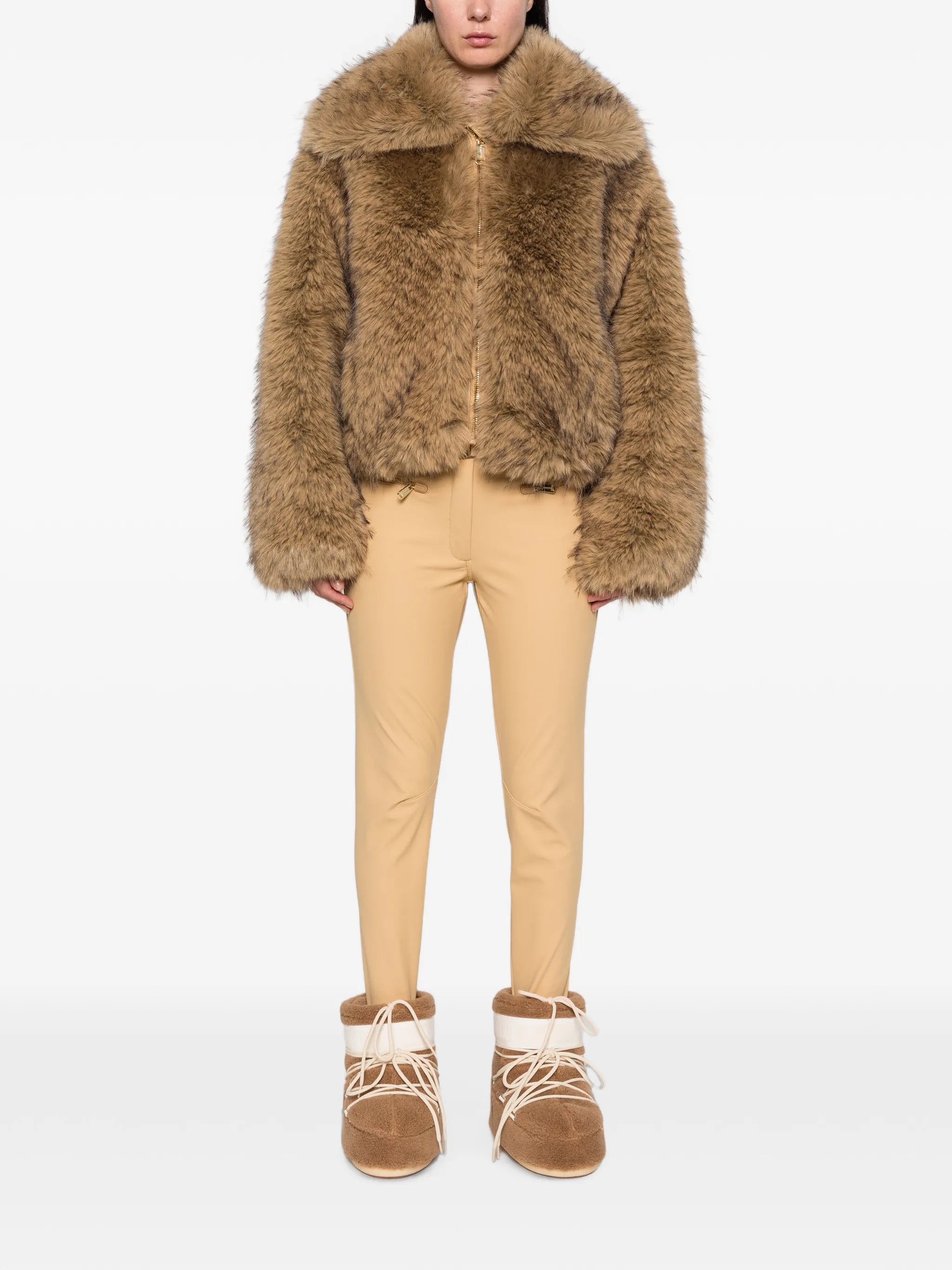 Nuku faux-fur ski jacket