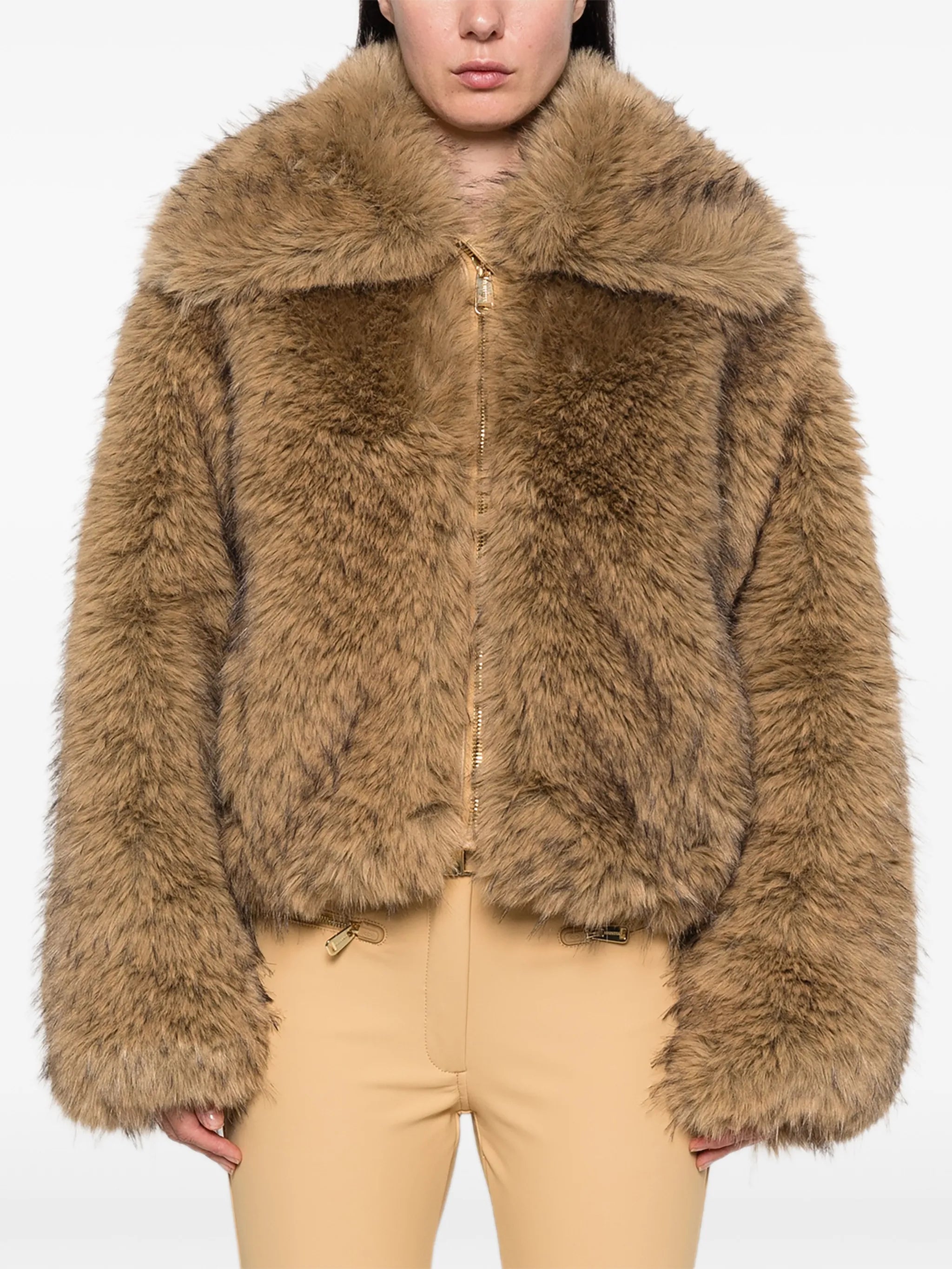Nuku faux-fur ski jacket
