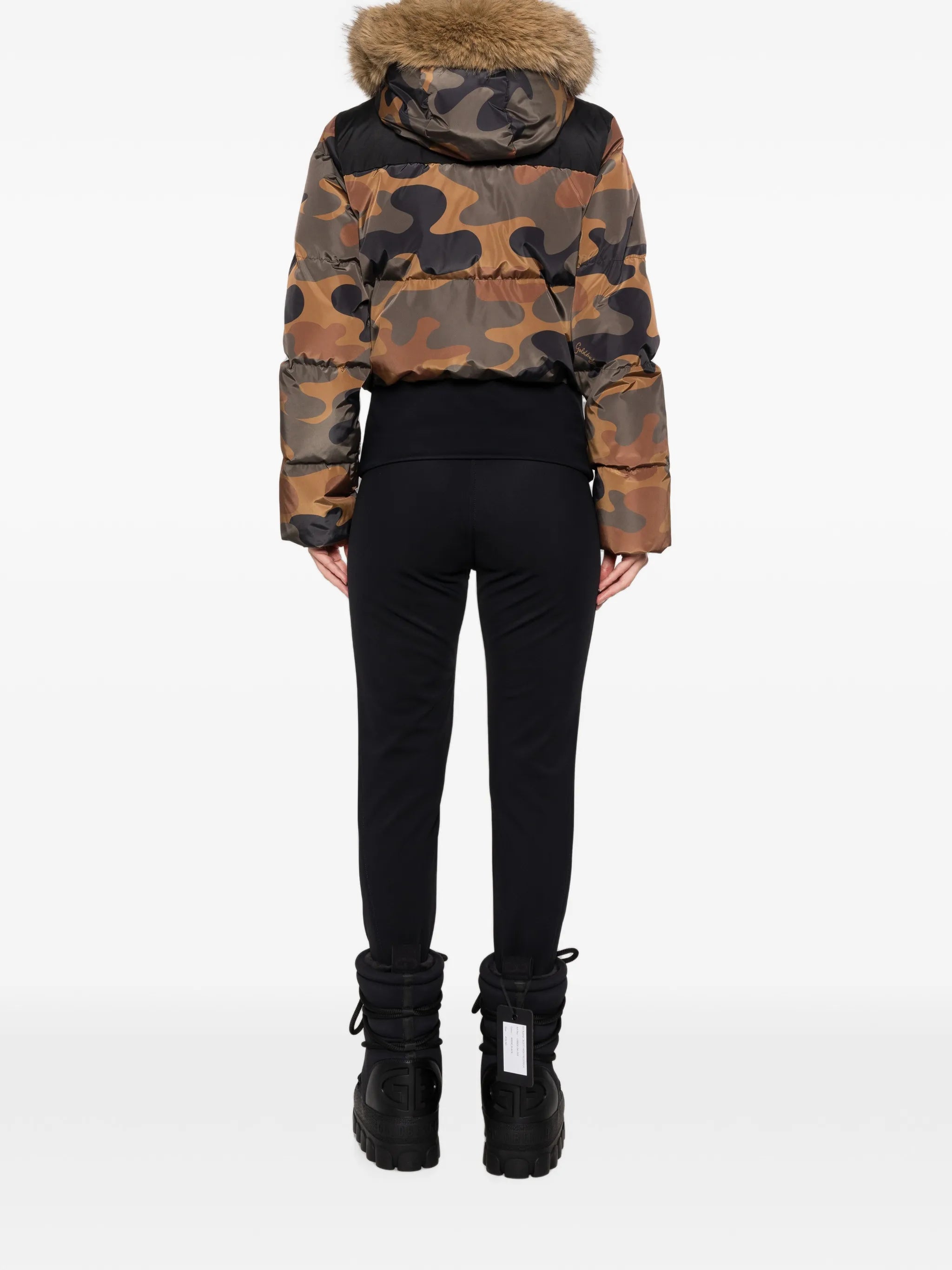 Kiri camouflage-print ski jacket
