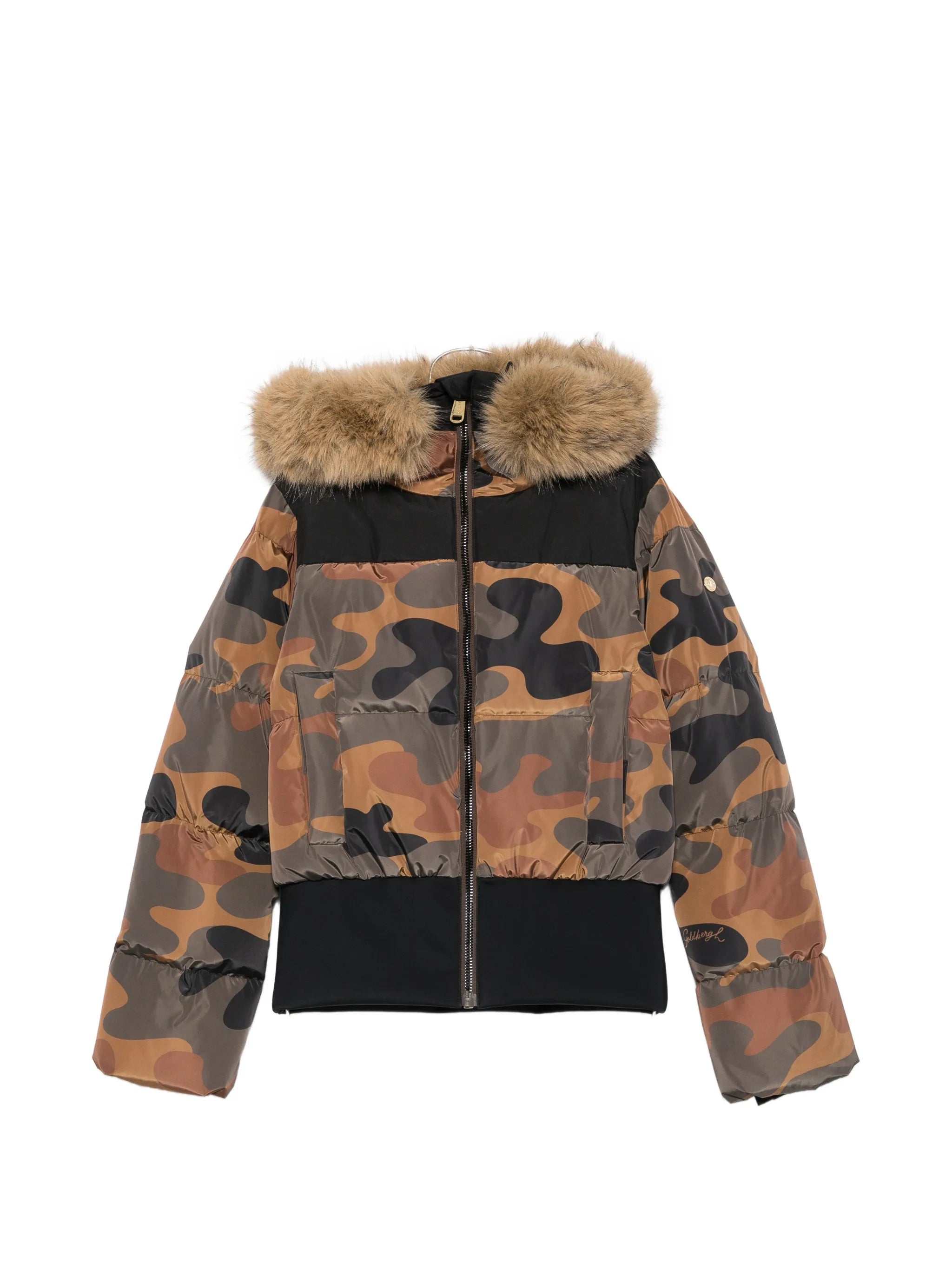 Kiri camouflage-print ski jacket