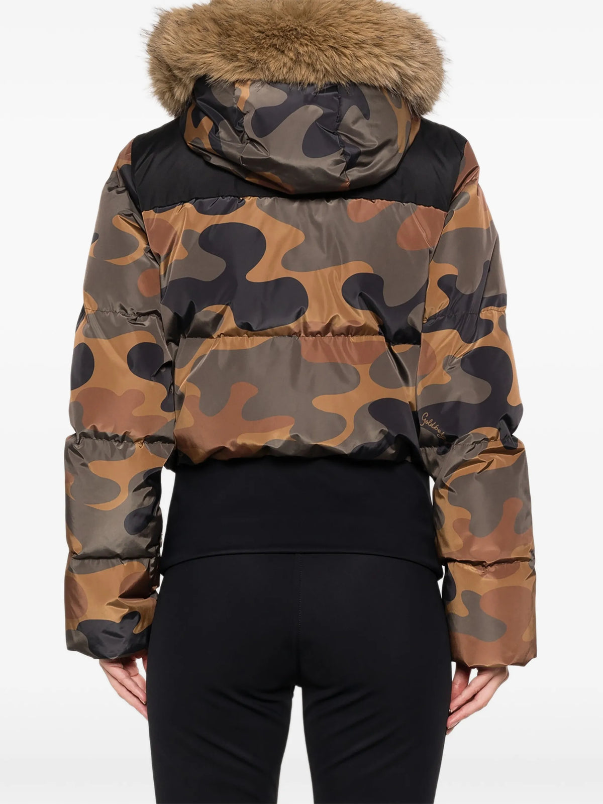 Kiri camouflage-print ski jacket