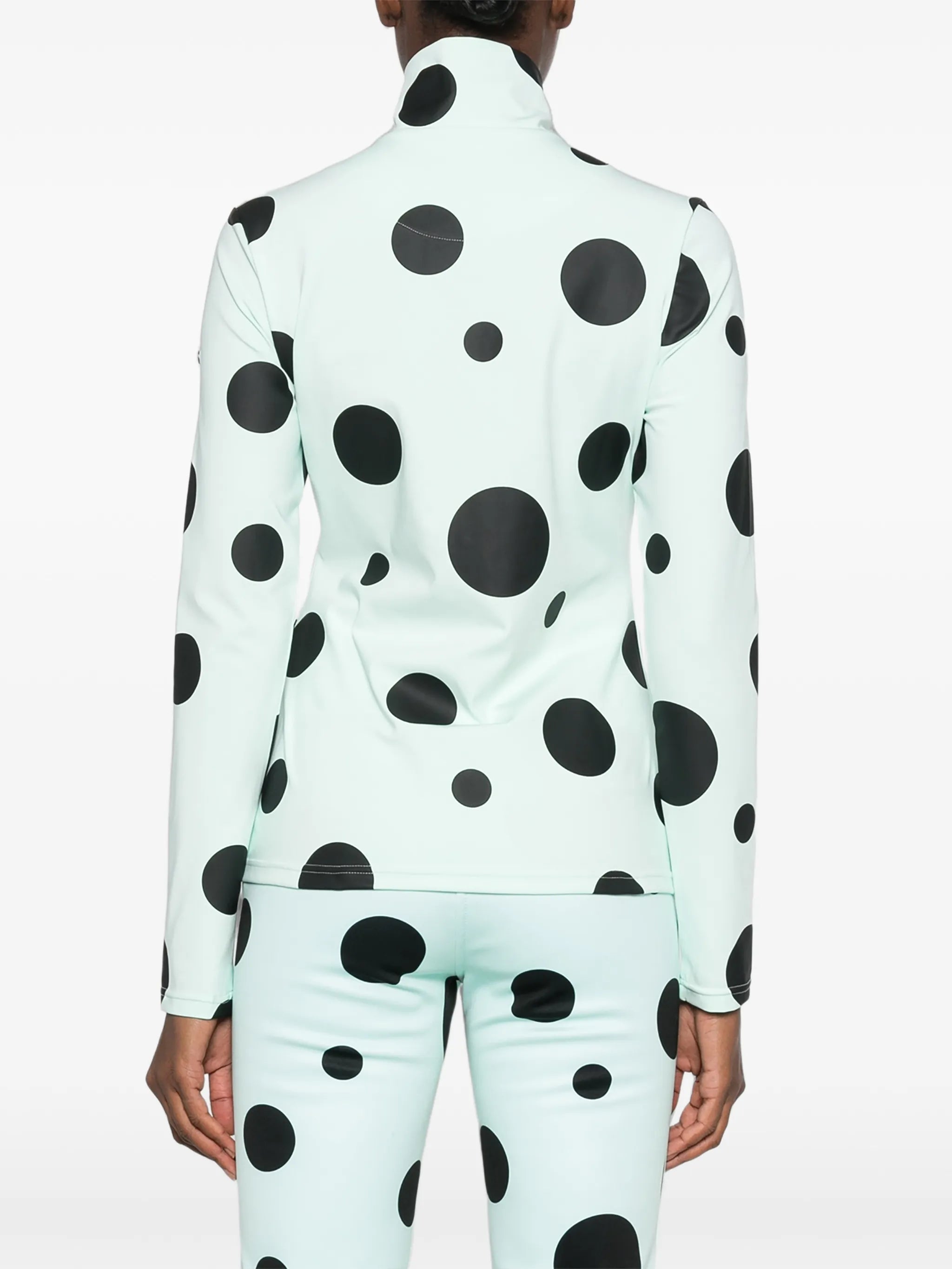 Yoto polka-dot top