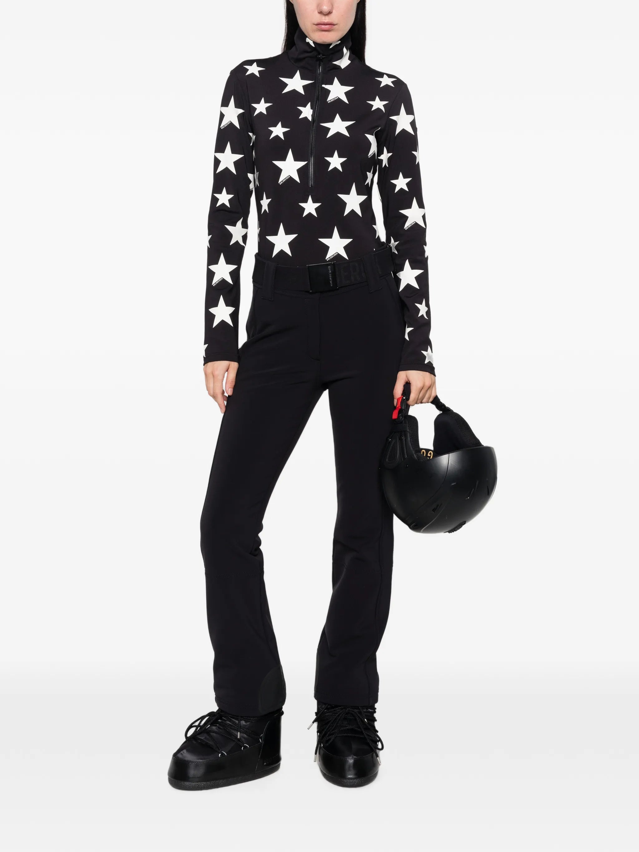 Hikari star-print top