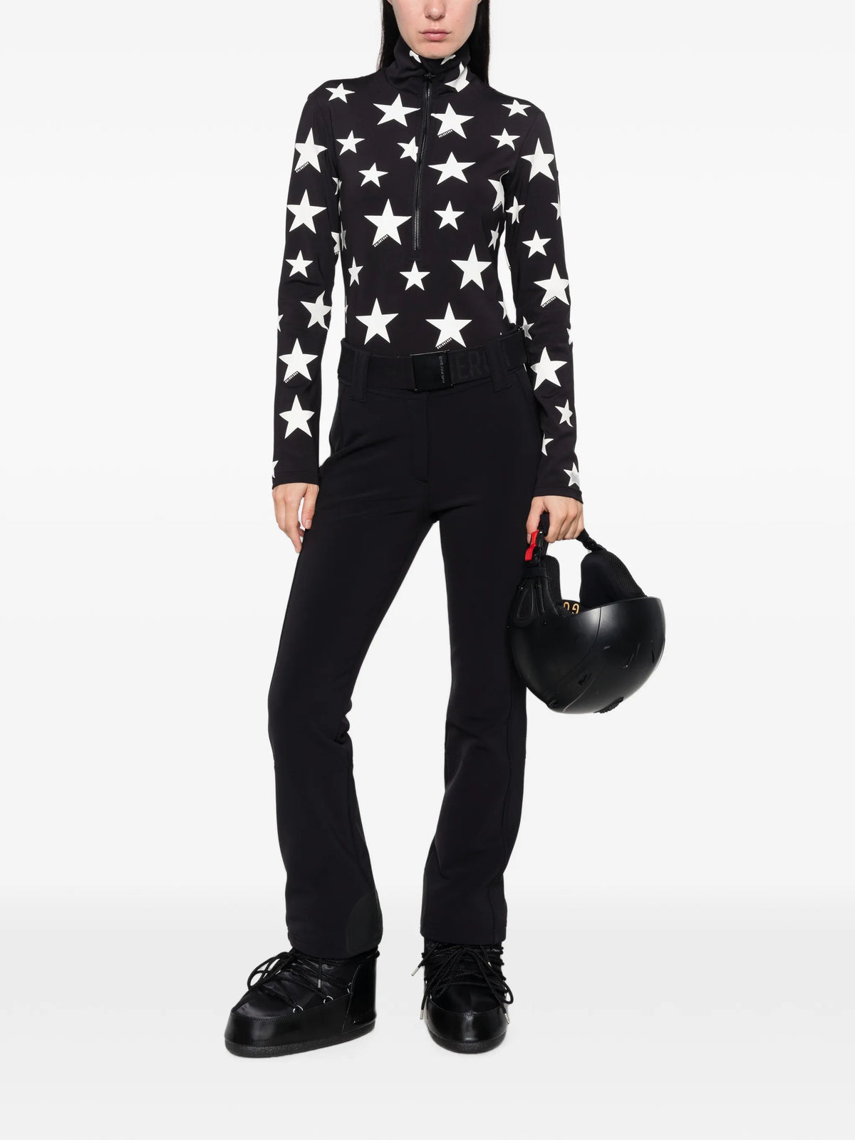 Hikari star-print top