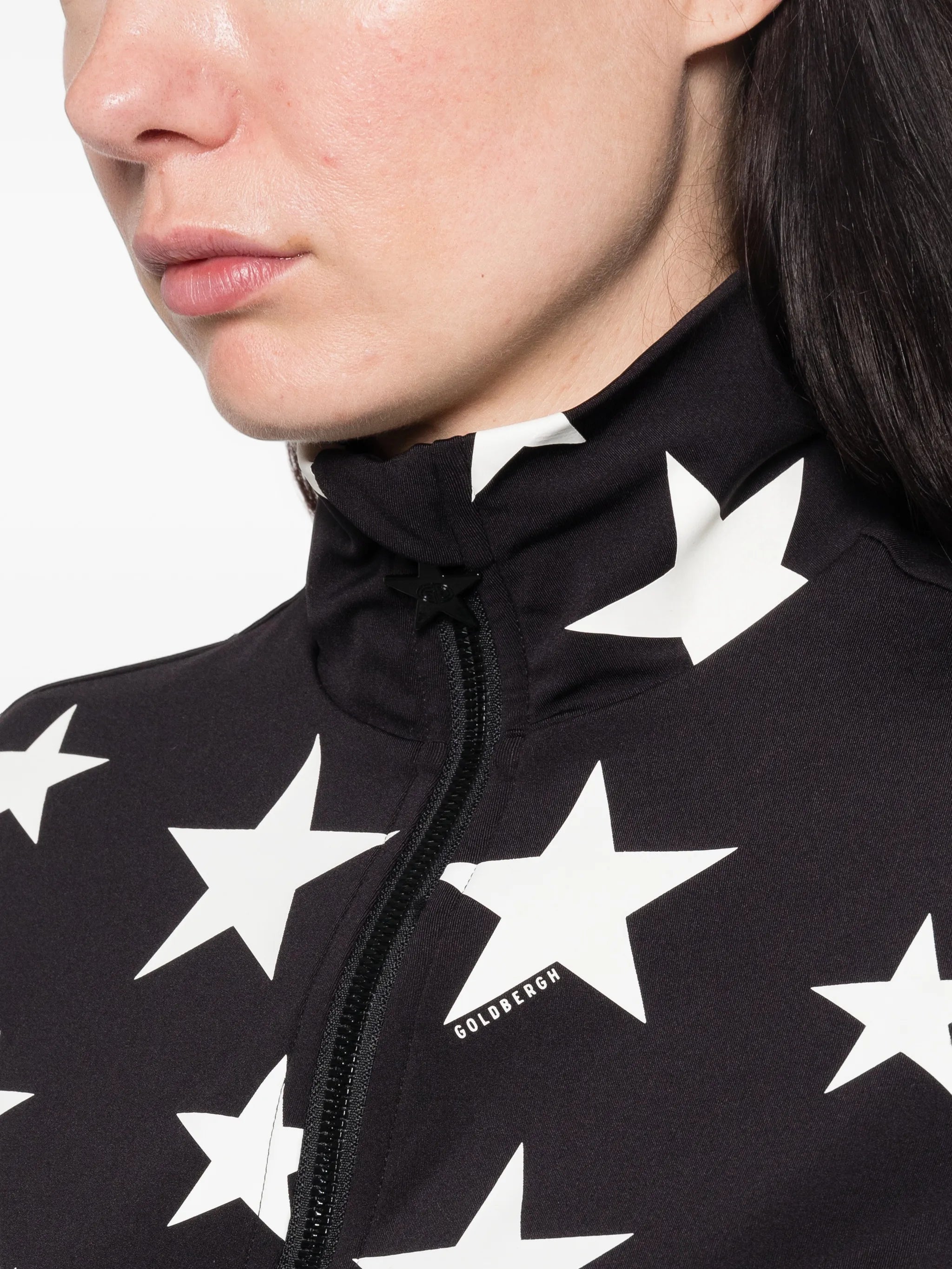Hikari star-print top