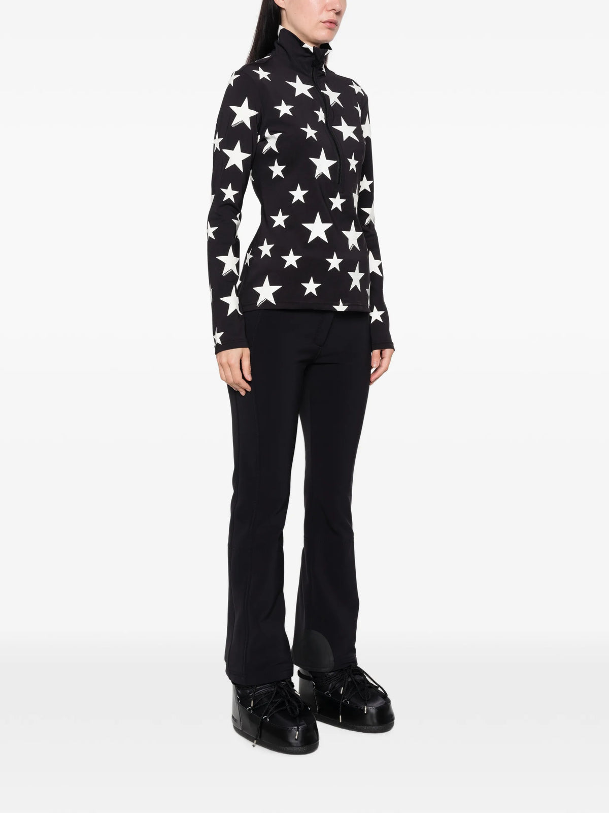 Hikari star-print top