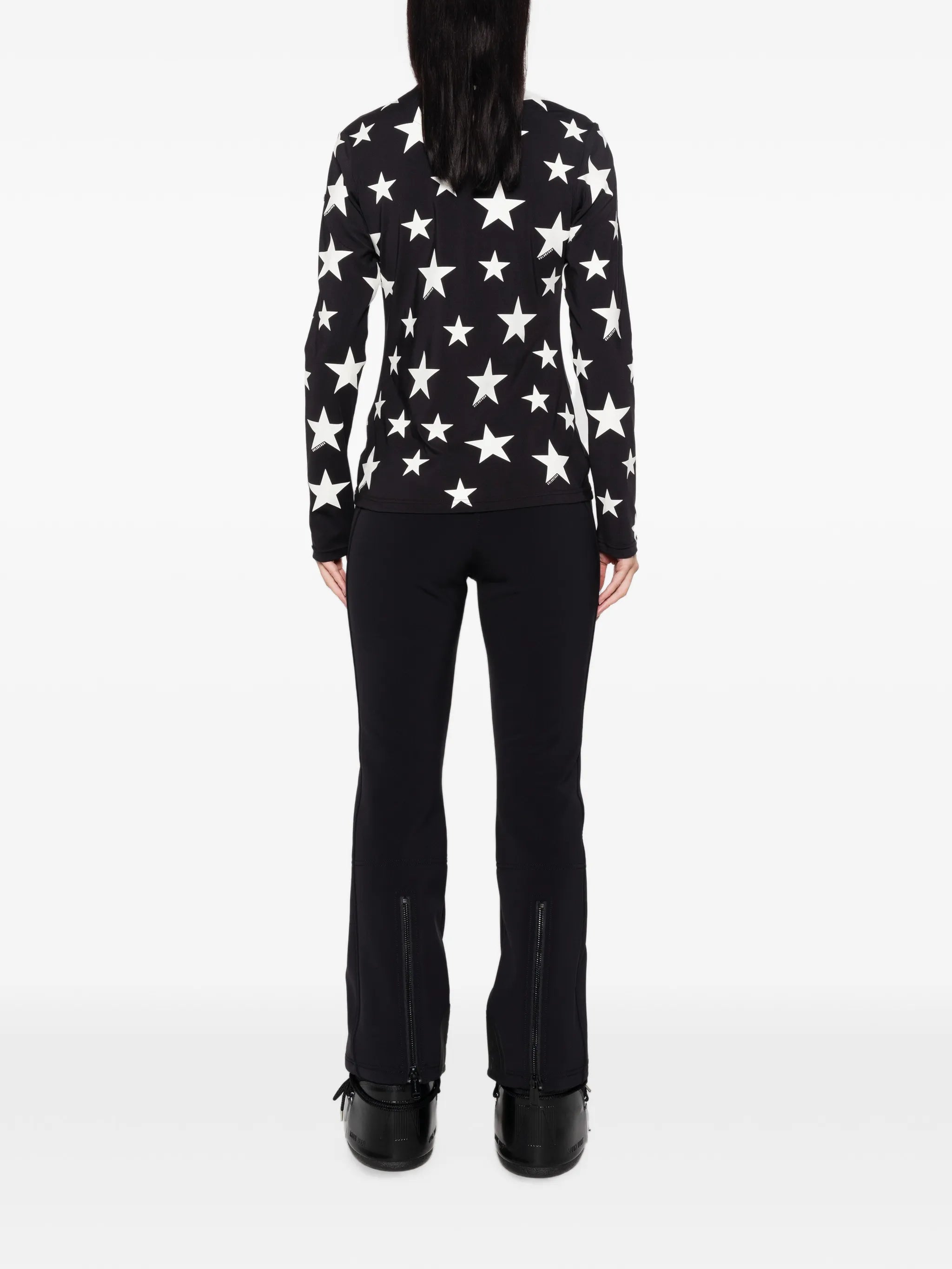 Hikari star-print top