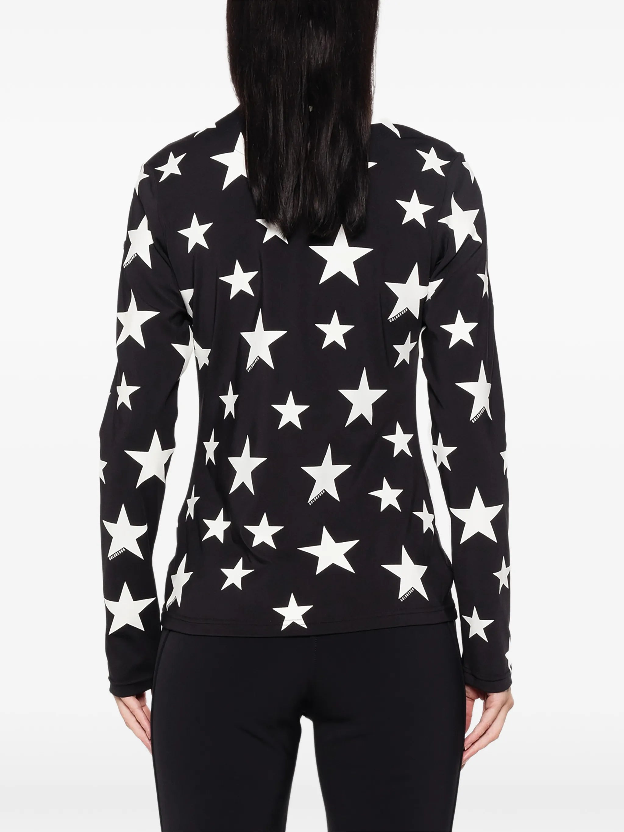 Hikari star-print top