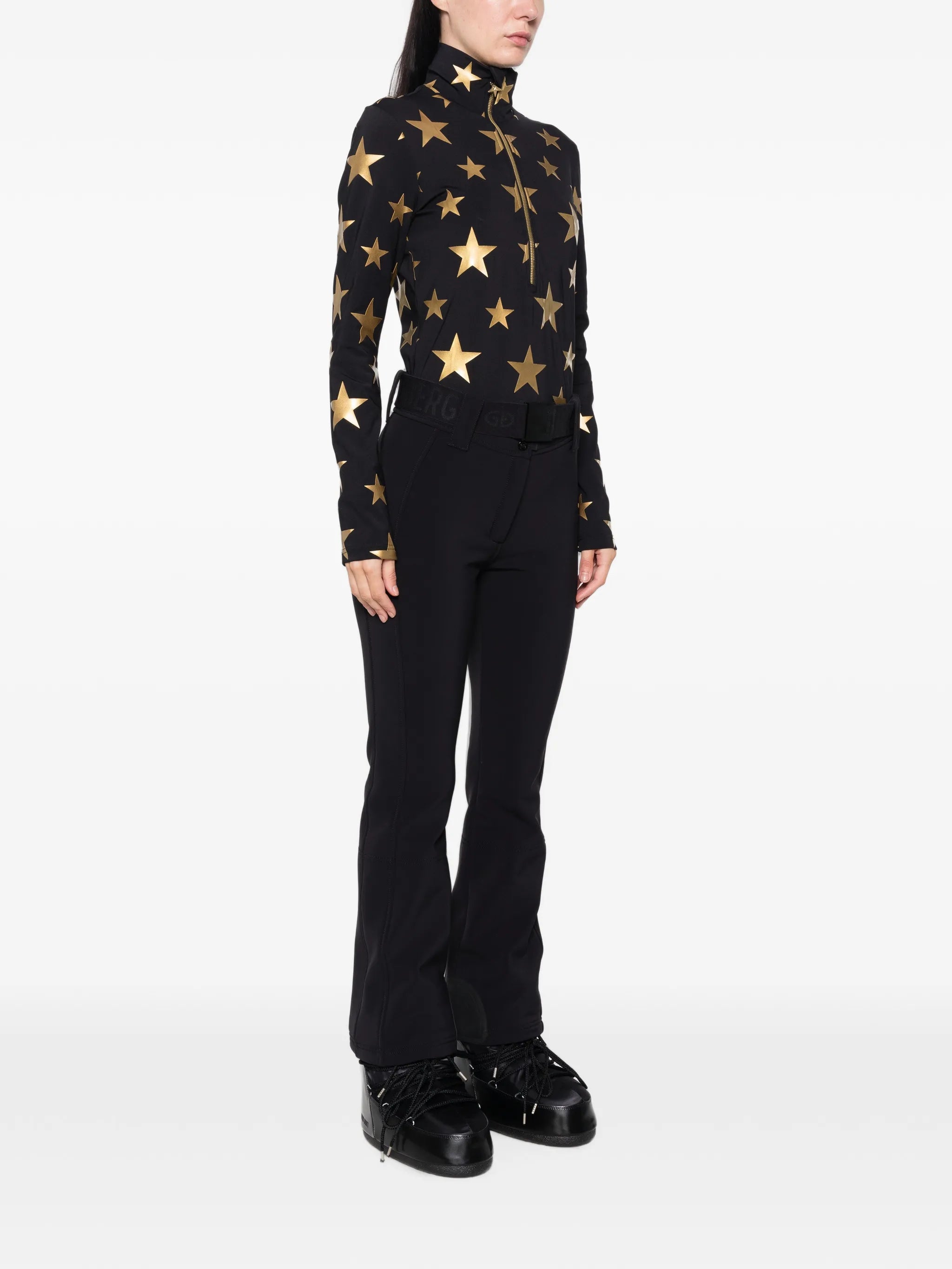 Hikari star-print top