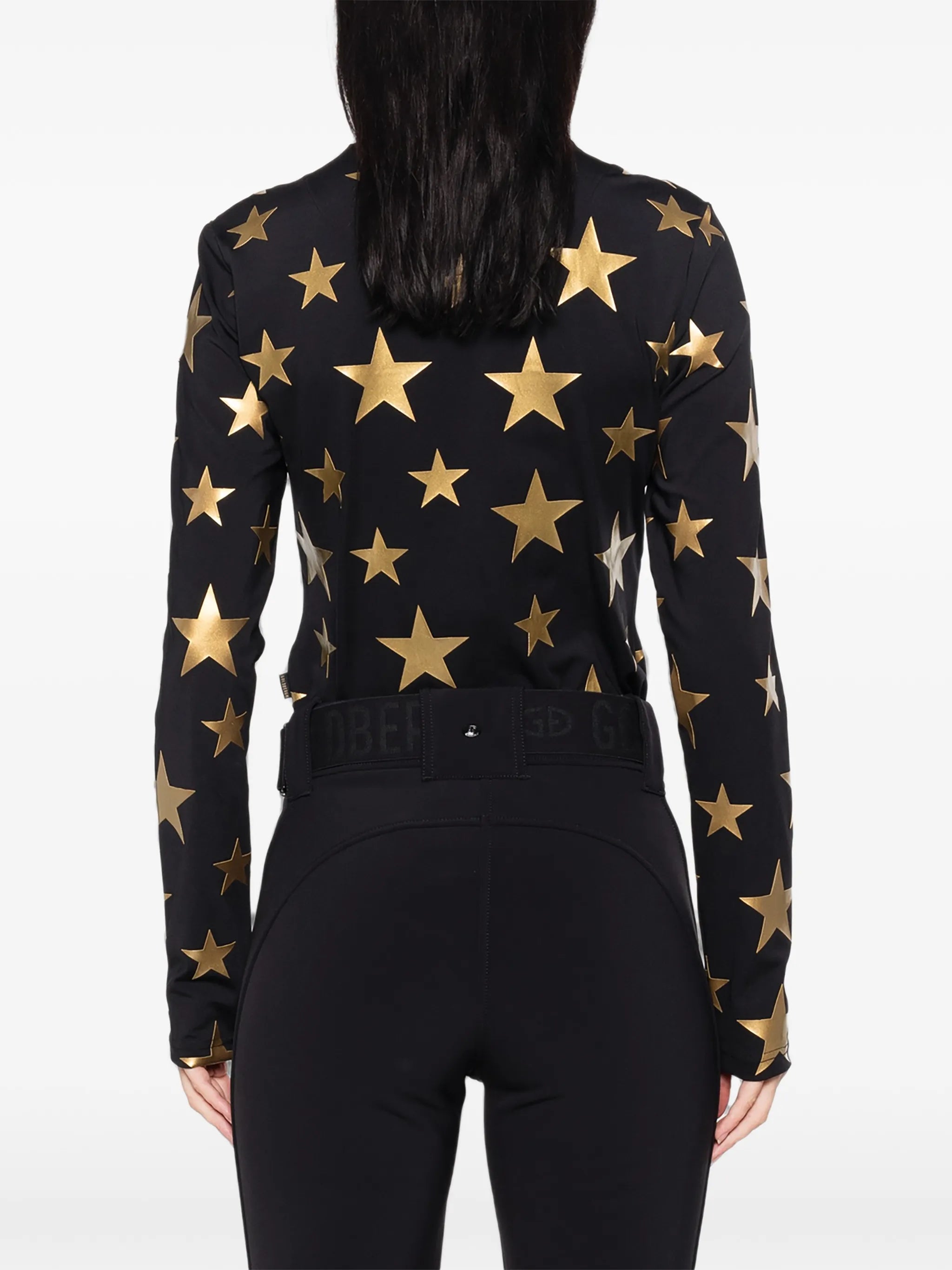 Hikari star-print top