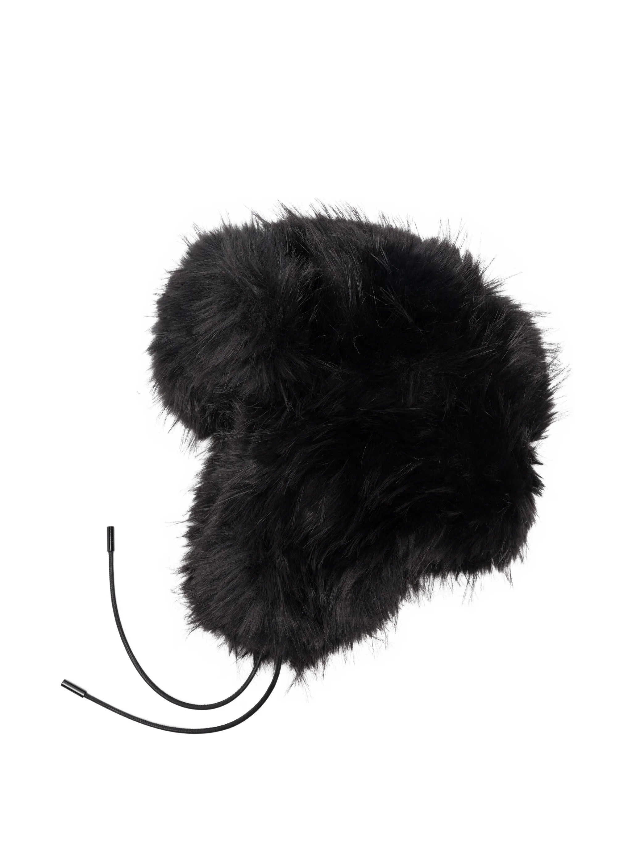 Cher fluffy hat