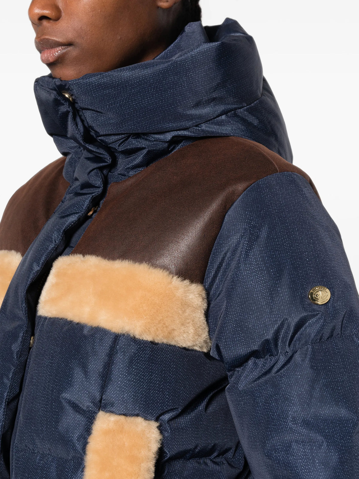 Kori shearling-trimmed ski jacket