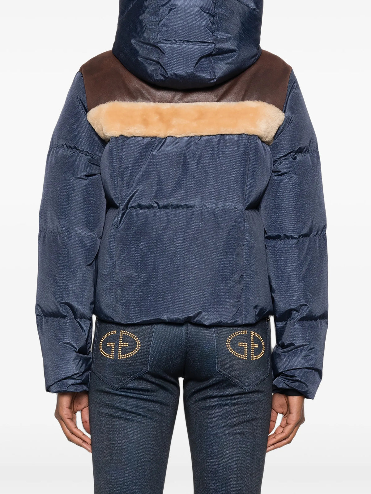 Kori shearling-trimmed ski jacket