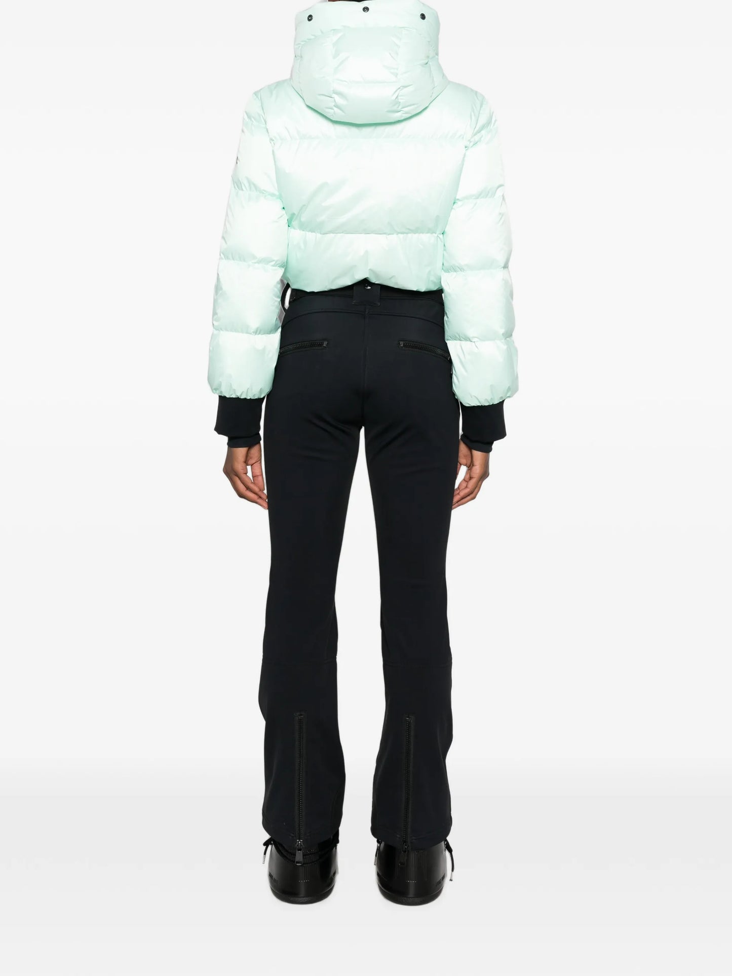 Sayaka hooded puffer ski suit