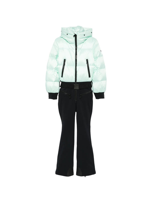 Sayaka hooded puffer ski suit