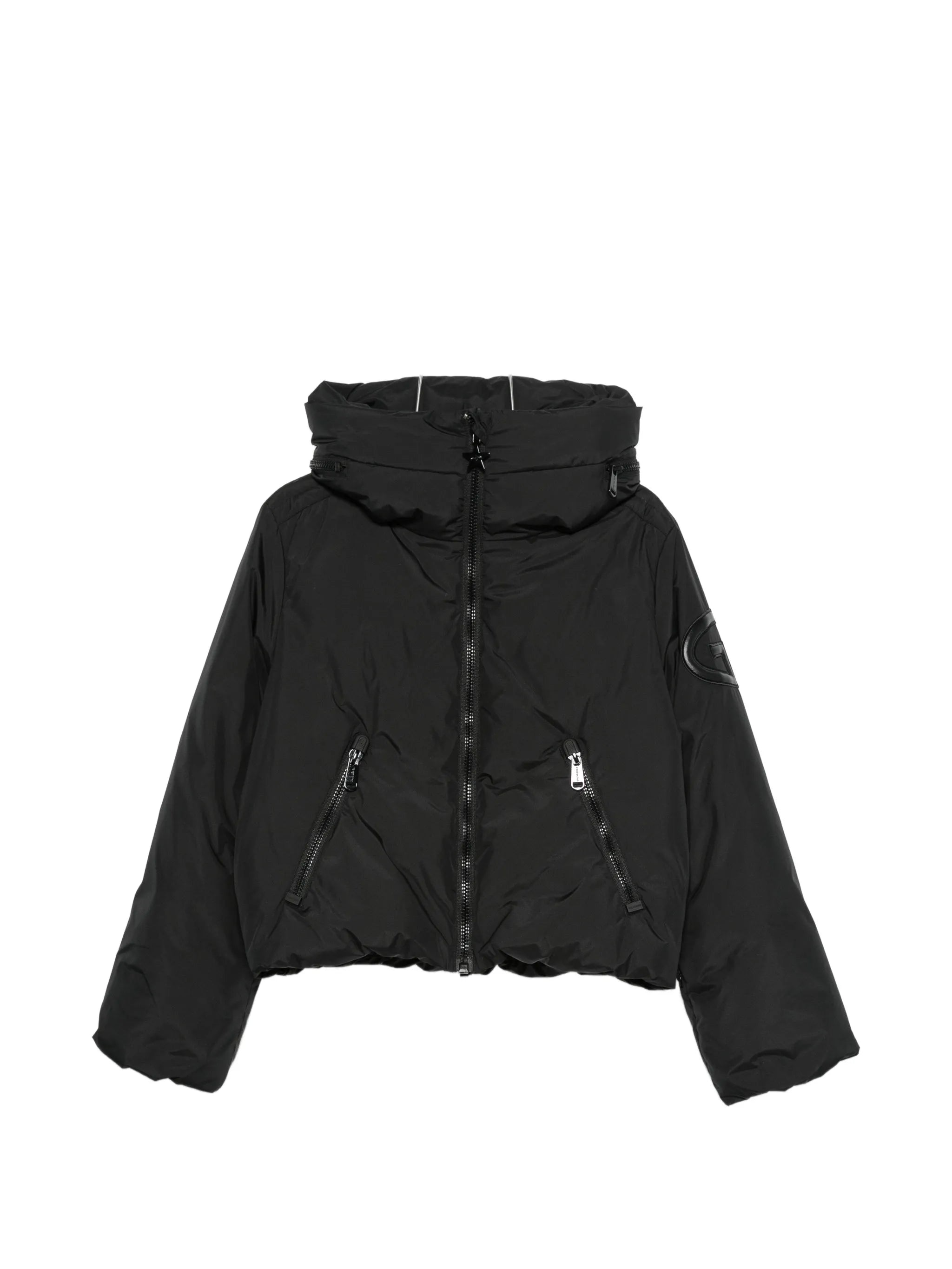 Porter hooded ski jacket