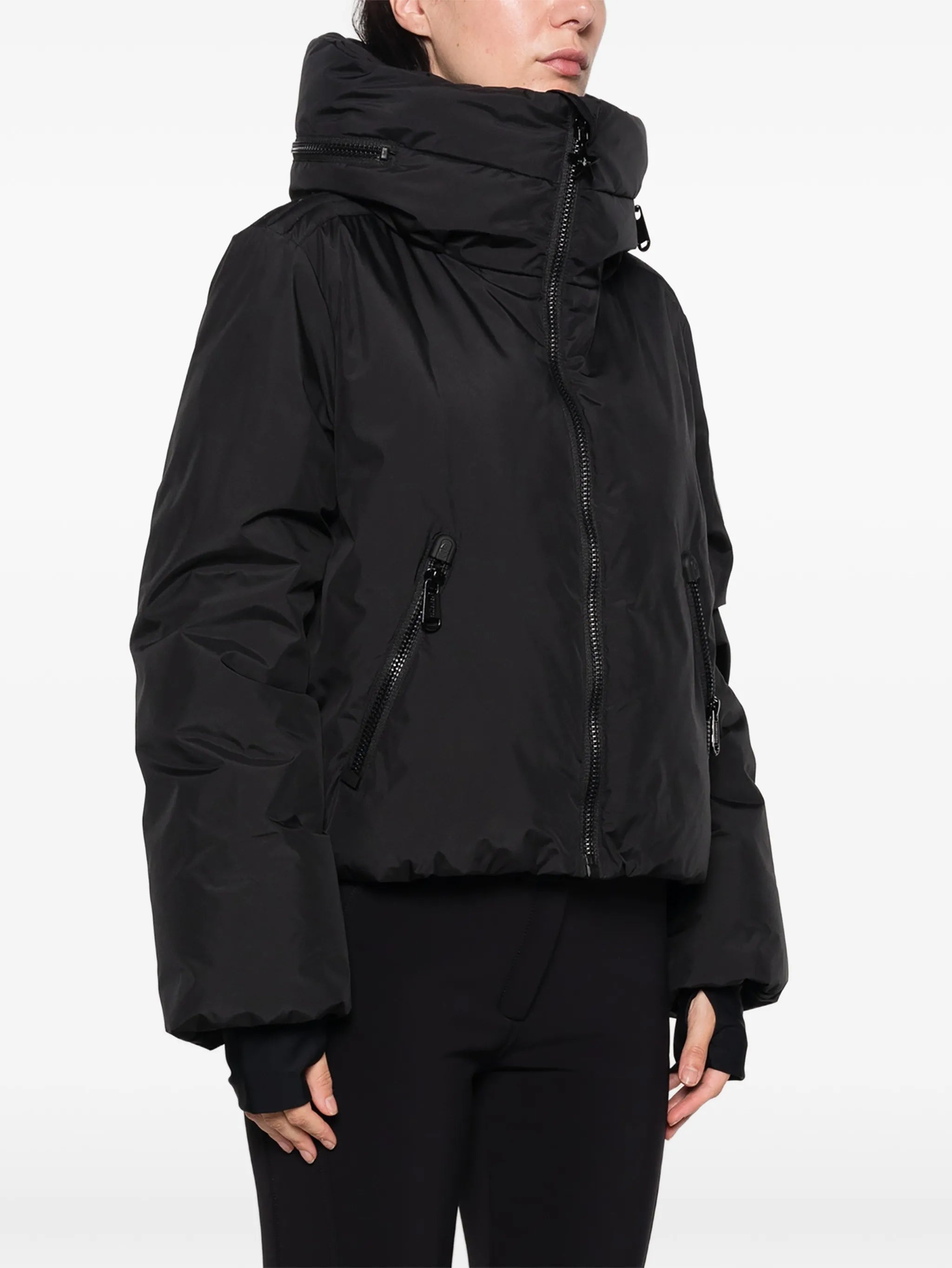 Porter hooded ski jacket